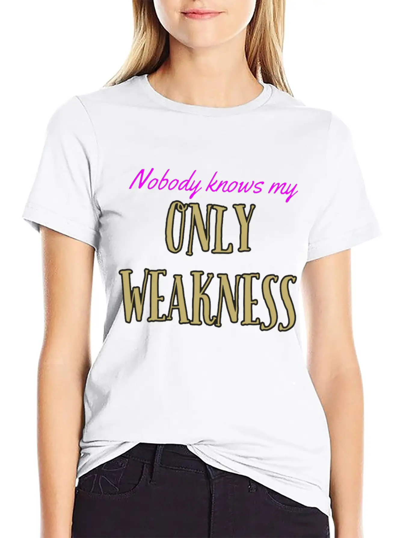 Nobody Knows Sarcastic Essential Cotton Tee For Daily Outfits – Unisex Style