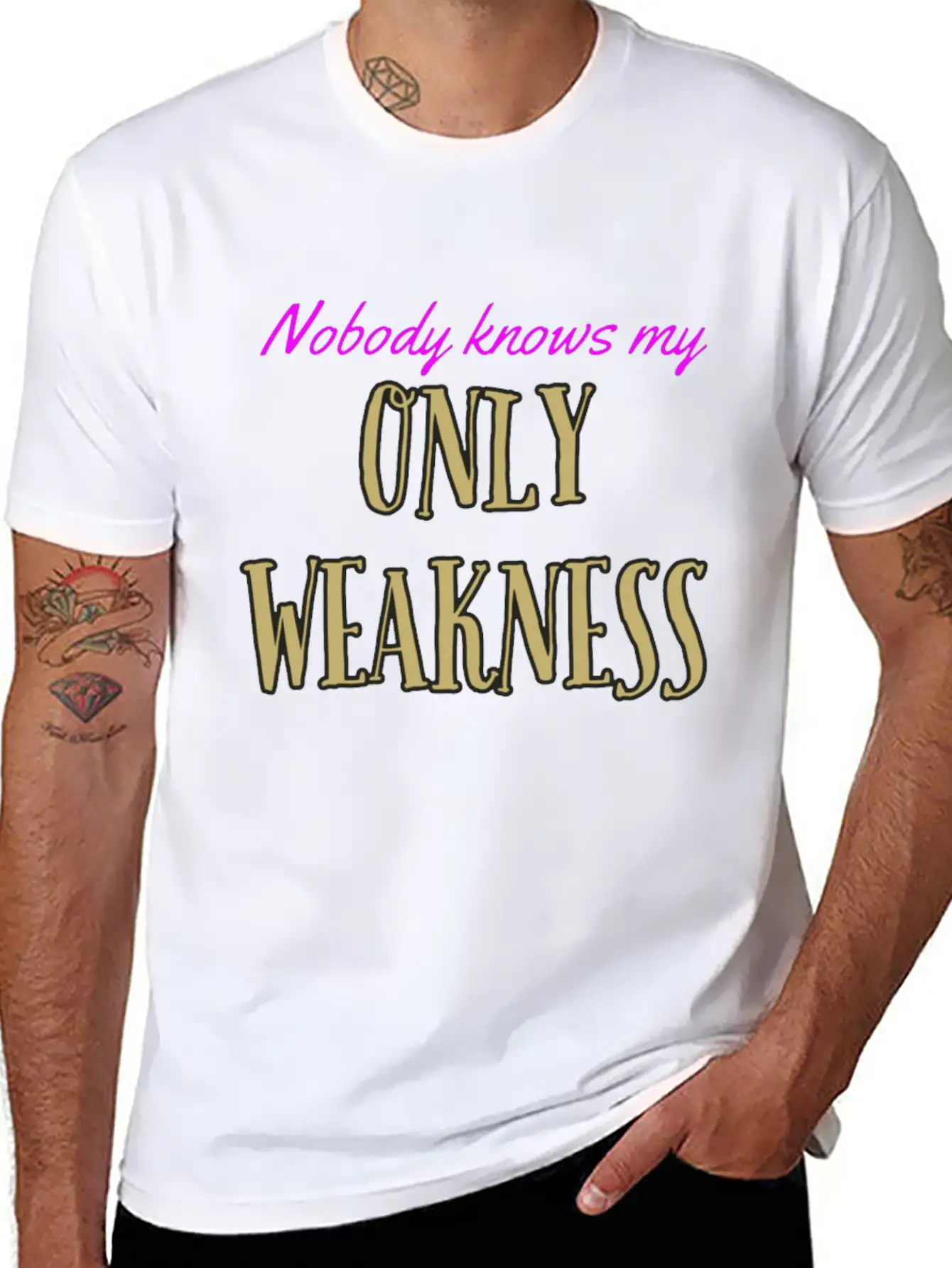 Nobody Knows Sarcastic Essential Cotton Tee For Daily Outfits – Unisex Style