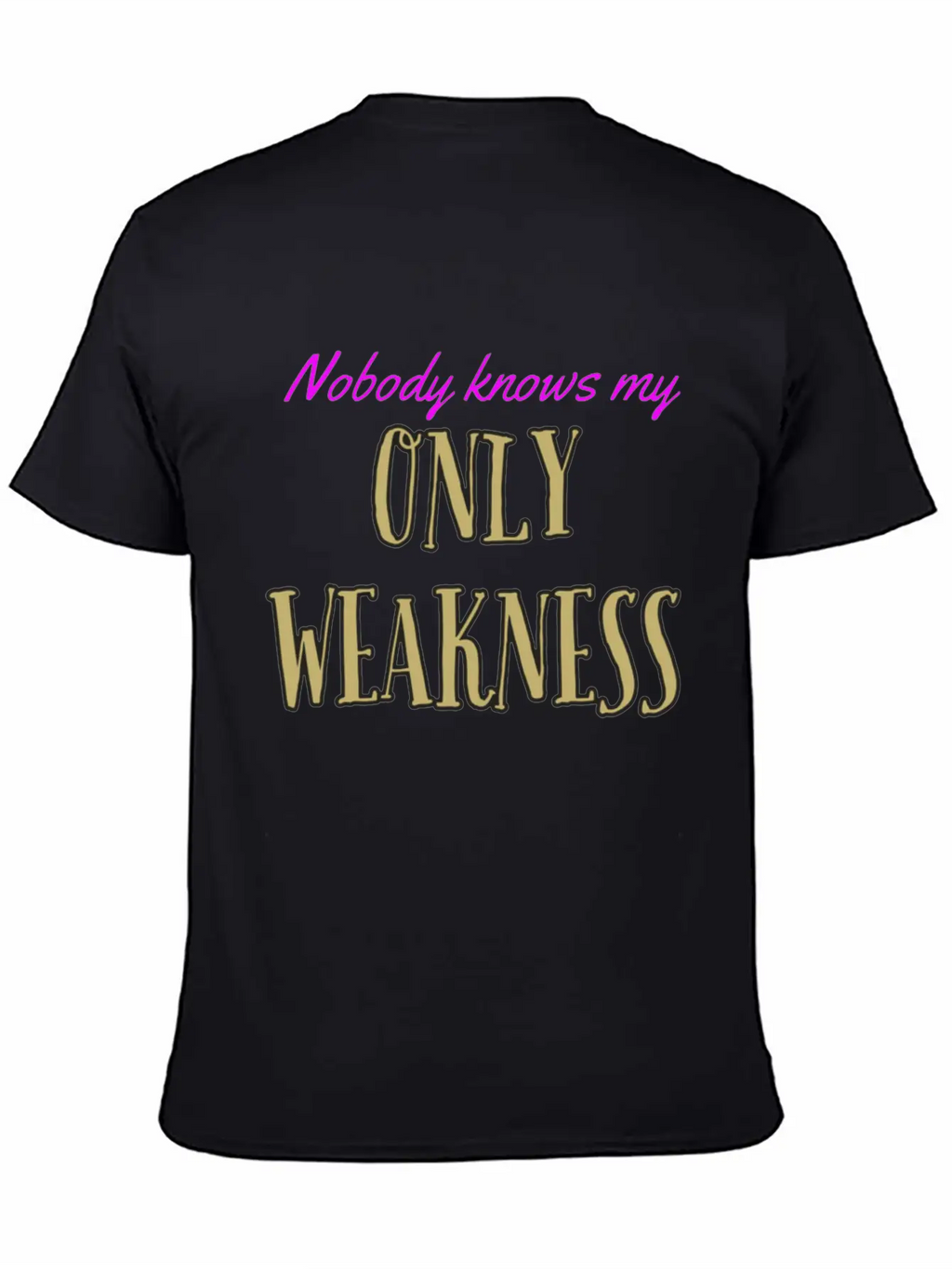 Nobody Knows Sarcastic Essential Cotton Tee For Daily Outfits – Unisex Style