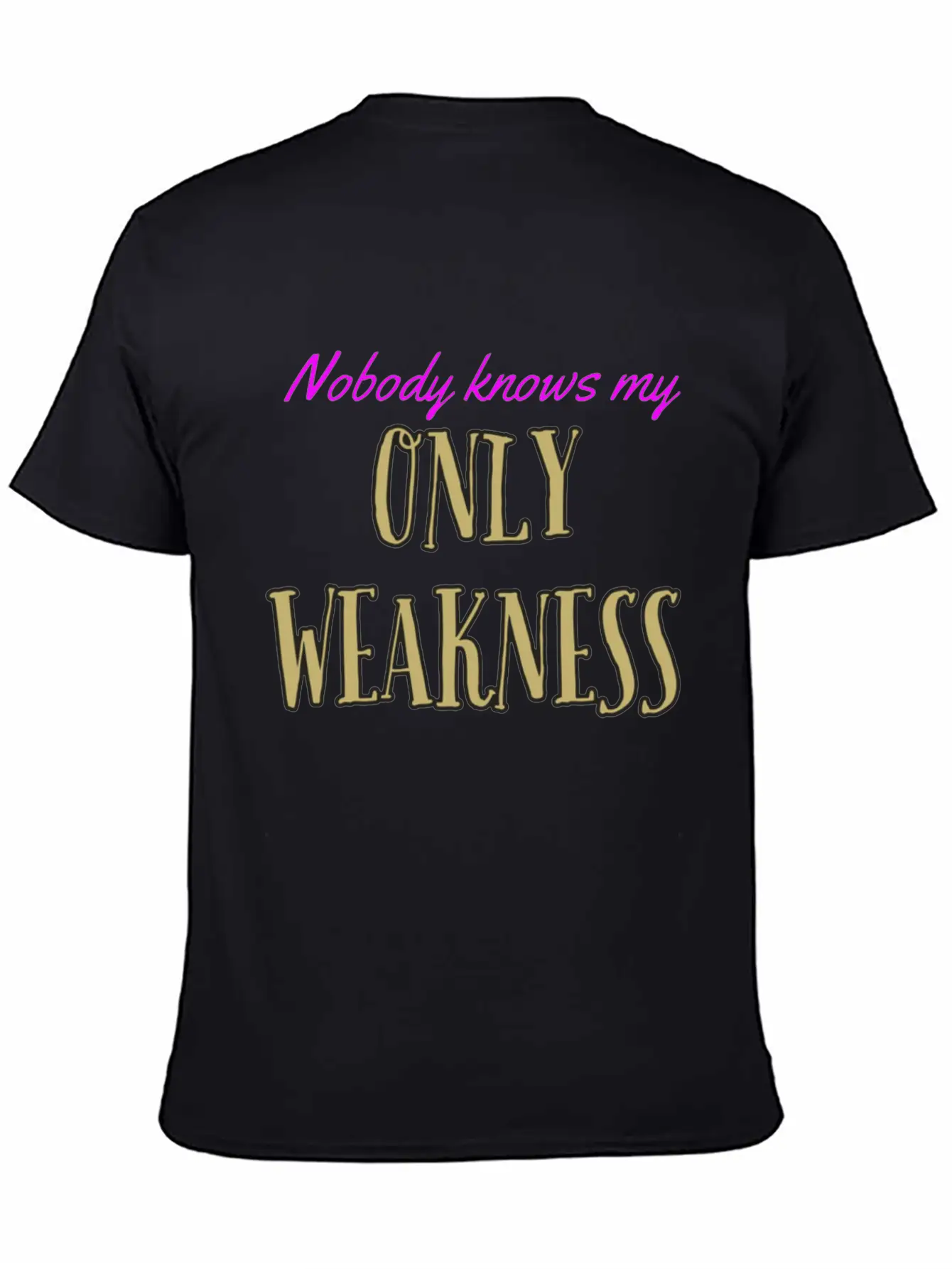 Nobody Knows Sarcastic Essential Cotton Tee For Daily Outfits – Unisex Style