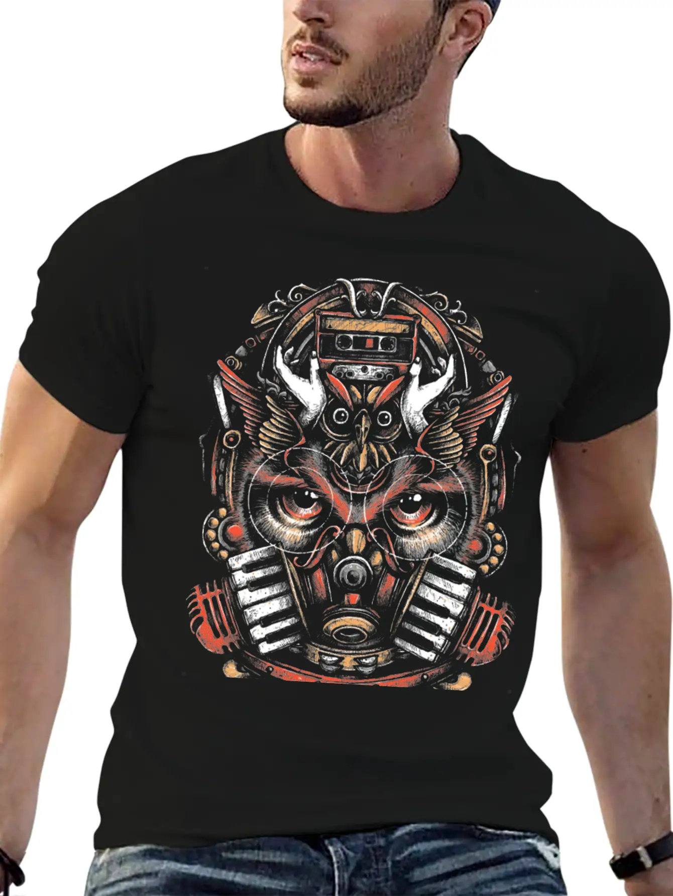 Nocturnal Music Unisex Casual T-Shirt – Clean Design For Daily Comfort