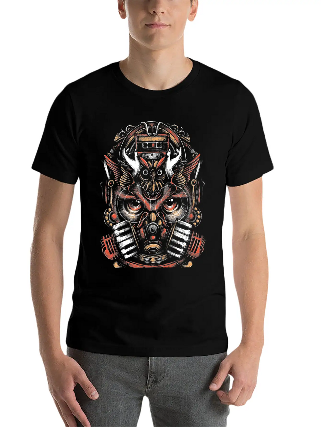 Nocturnal Music Unisex Casual T-Shirt – Clean Design For Daily Comfort