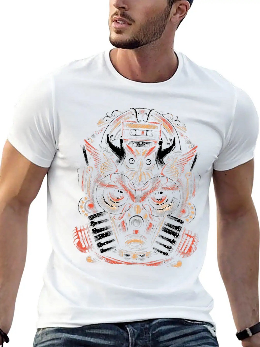 Nocturnal Music Unisex Casual T-Shirt – Clean Design For Daily Comfort