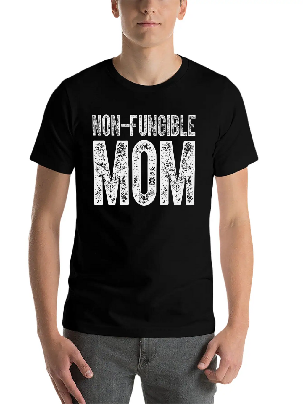 Non-Fungible Mom NFT Crypto Fan Unisex Casual T-Shirt – Clean Design For Daily Comfort
