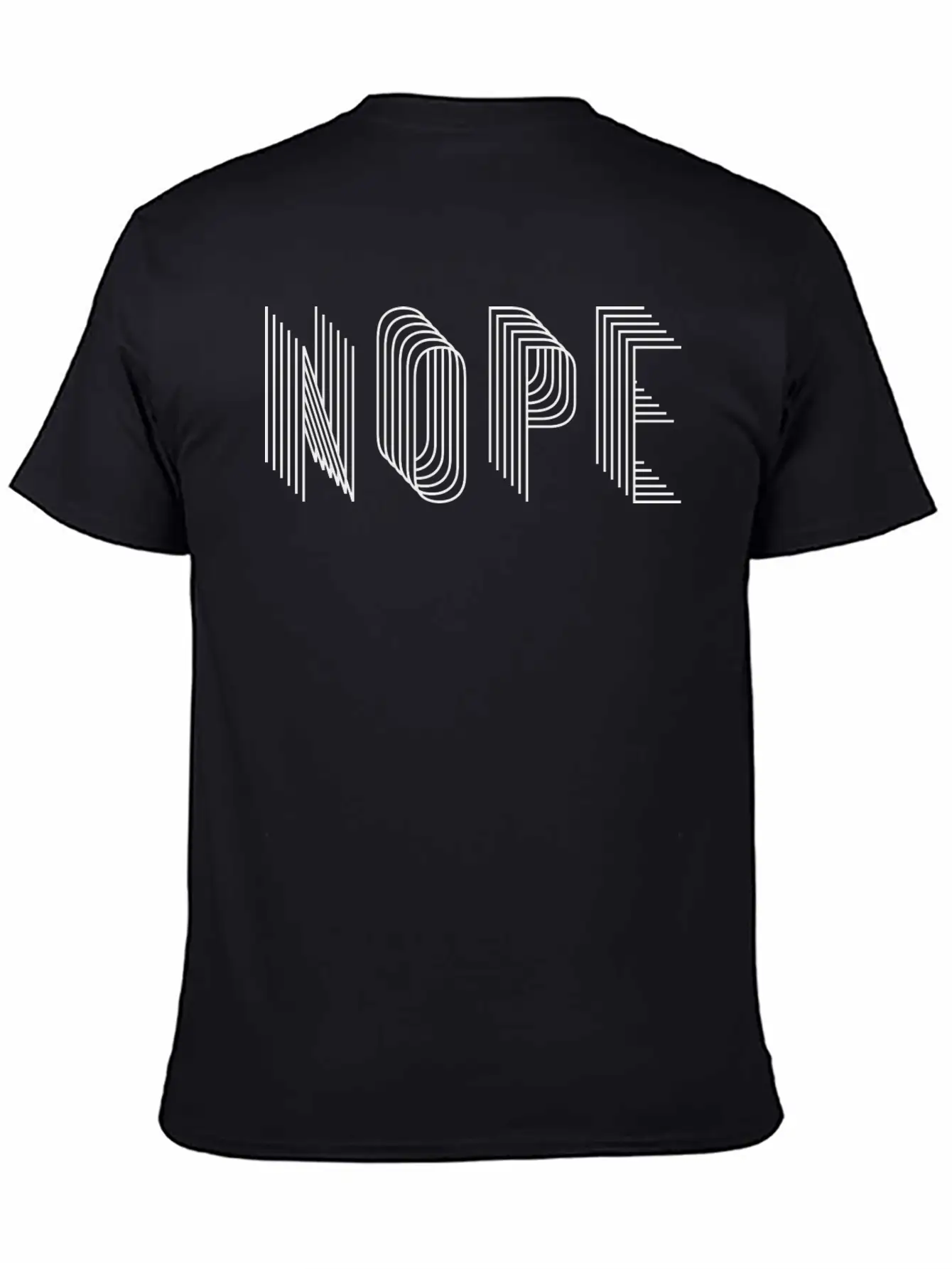 NOPE Essential Cotton Tee For Daily Outfits – Unisex Style