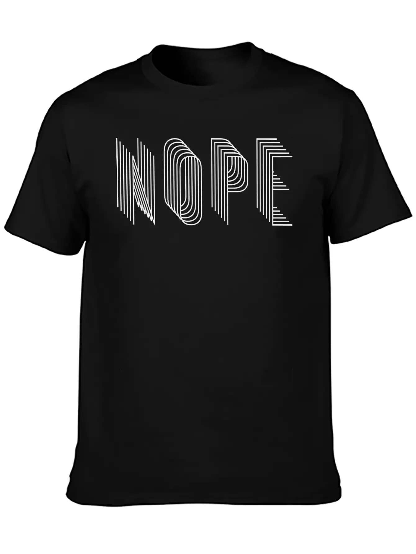 NOPE Unisex Casual T-Shirt – Clean Design For Daily Comfort