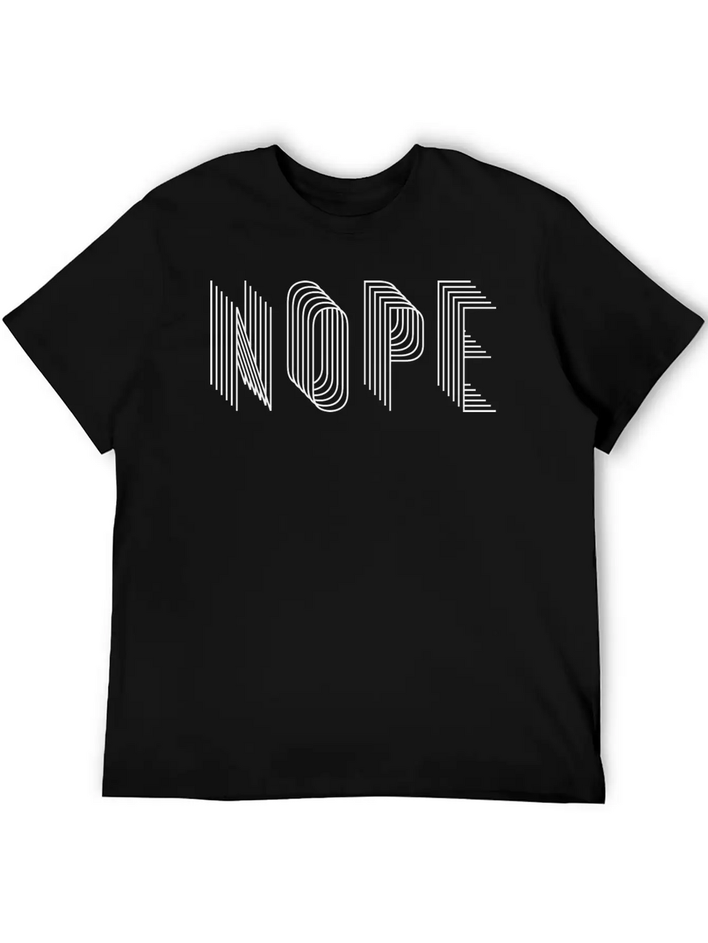 NOPE Unisex Casual T-Shirt – Clean Design For Daily Comfort