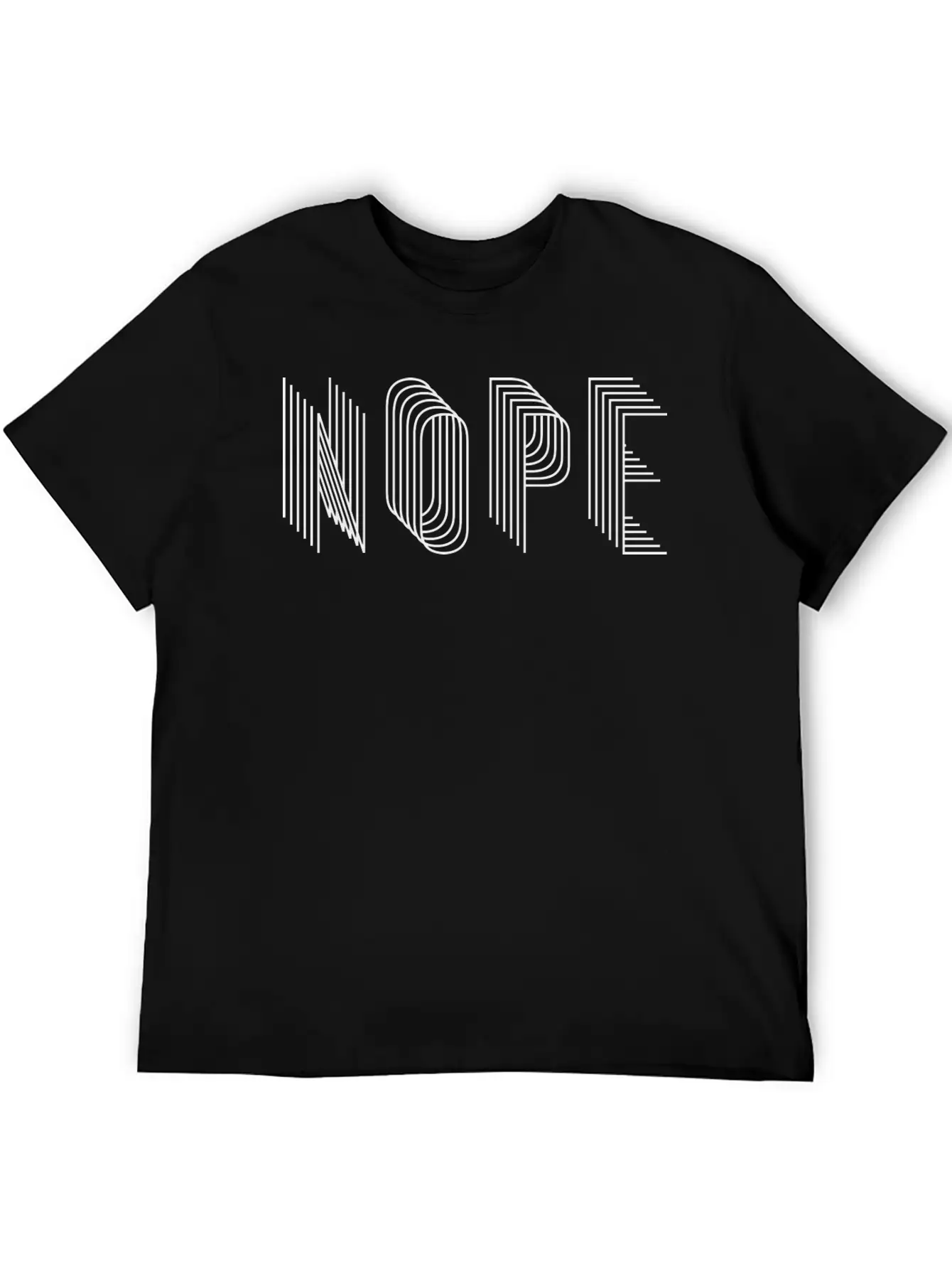 NOPE Unisex Casual T-Shirt – Clean Design For Daily Comfort