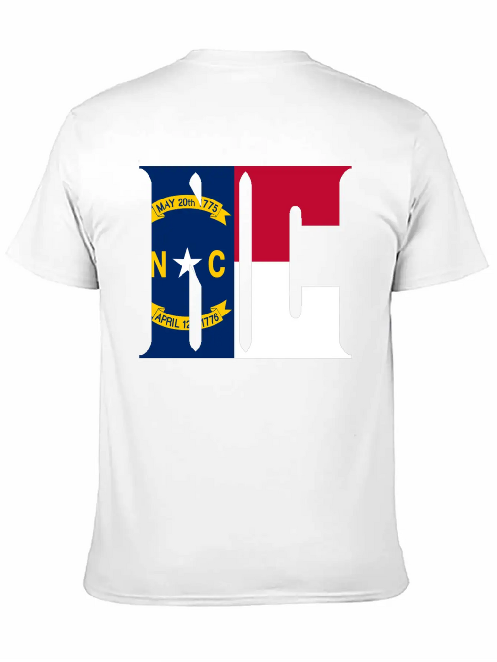 North Carolina Unisex Short Sleeve Soft Cotton T-Shirt – Casual Everyday Wear