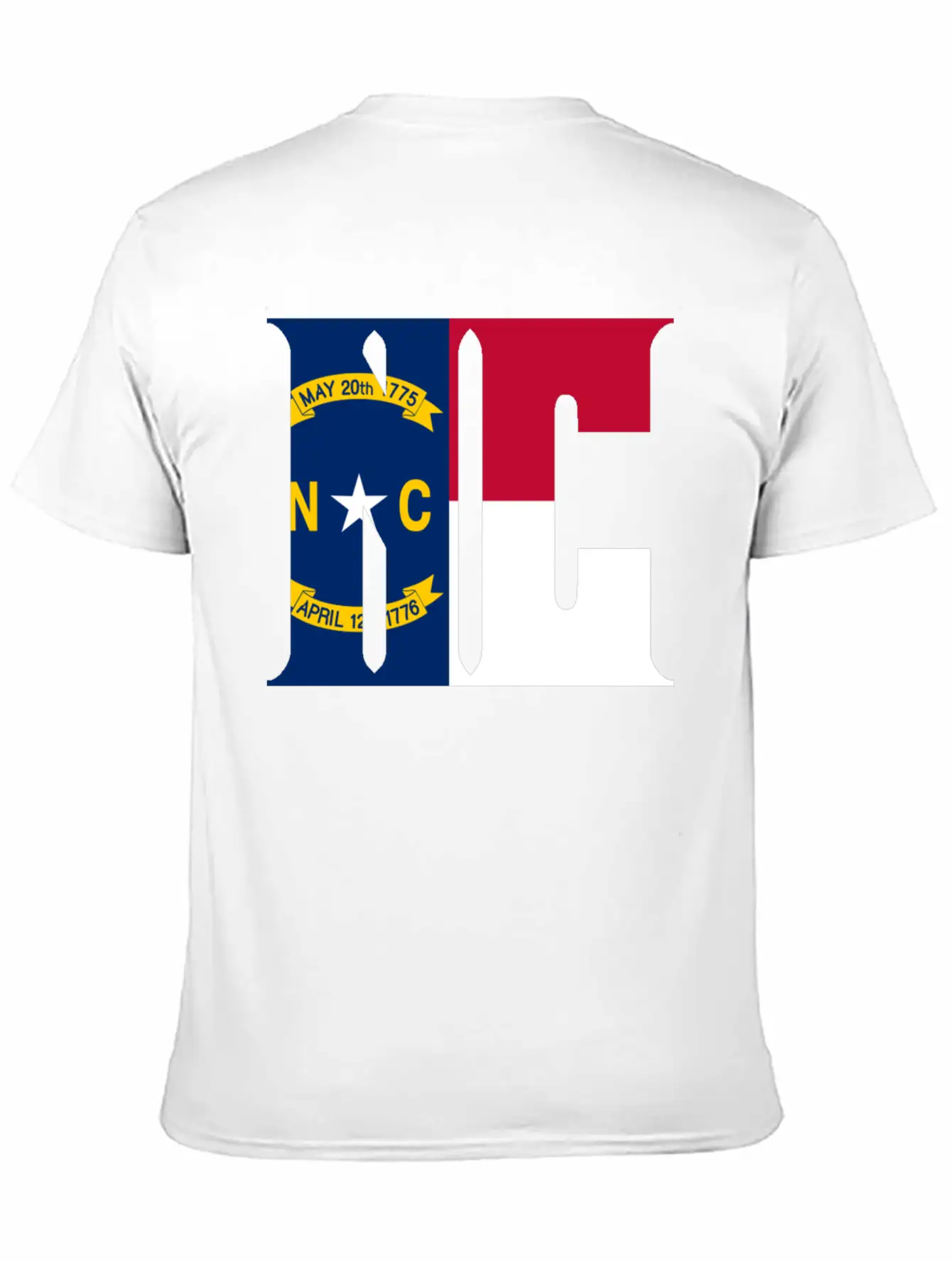North Carolina Unisex Short Sleeve Soft Cotton T-Shirt – Casual Everyday Wear