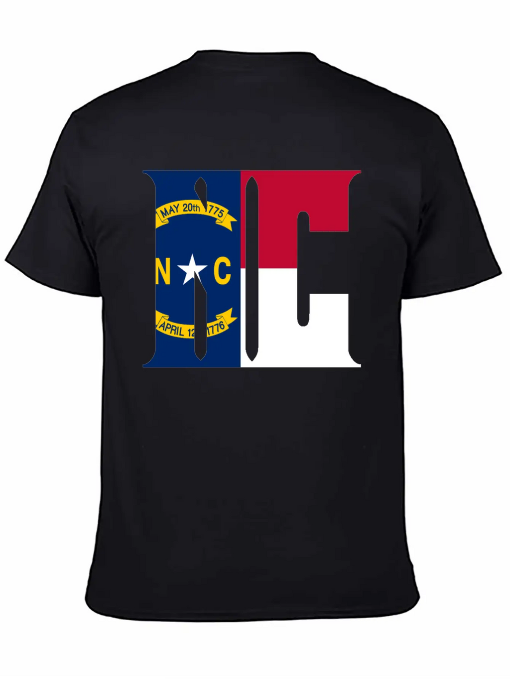 North Carolina Unisex Short Sleeve Soft Cotton T-Shirt – Casual Everyday Wear
