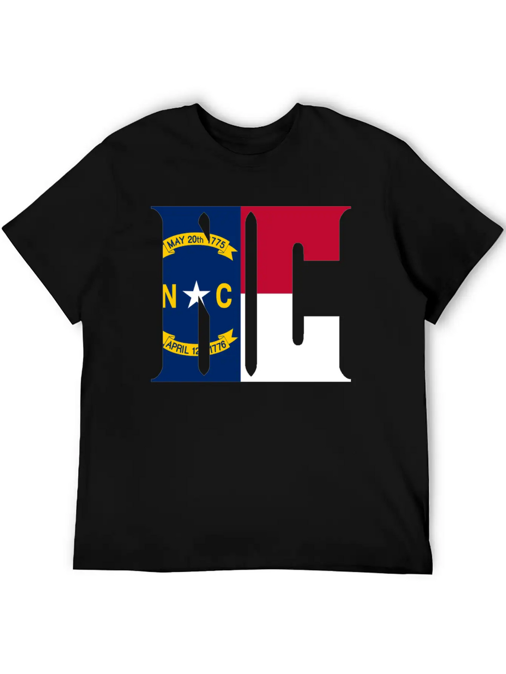 North Carolina Unisex Short Sleeve Soft Cotton T-Shirt – Casual Everyday Wear