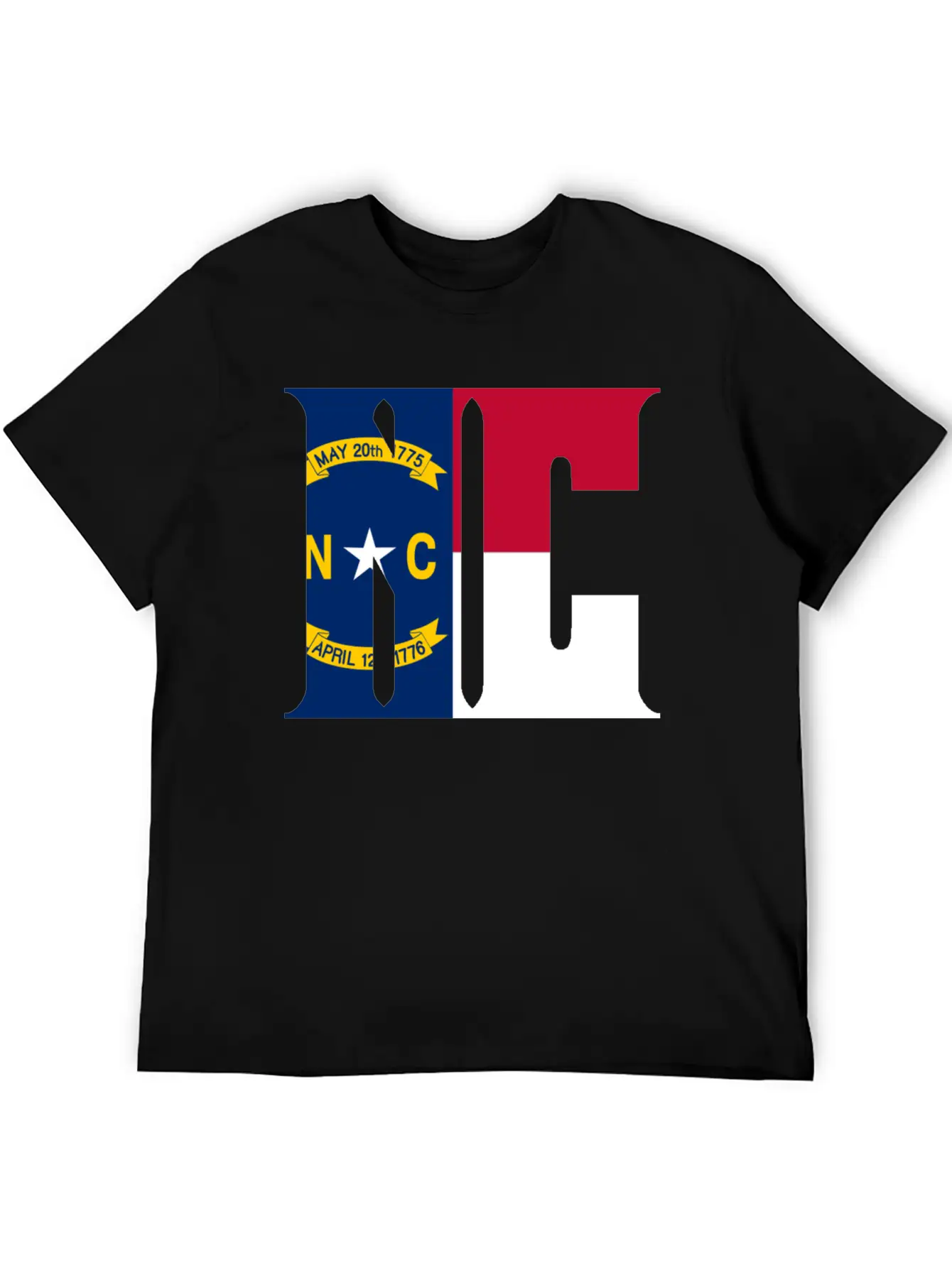 North Carolina Unisex Short Sleeve Soft Cotton T-Shirt – Casual Everyday Wear