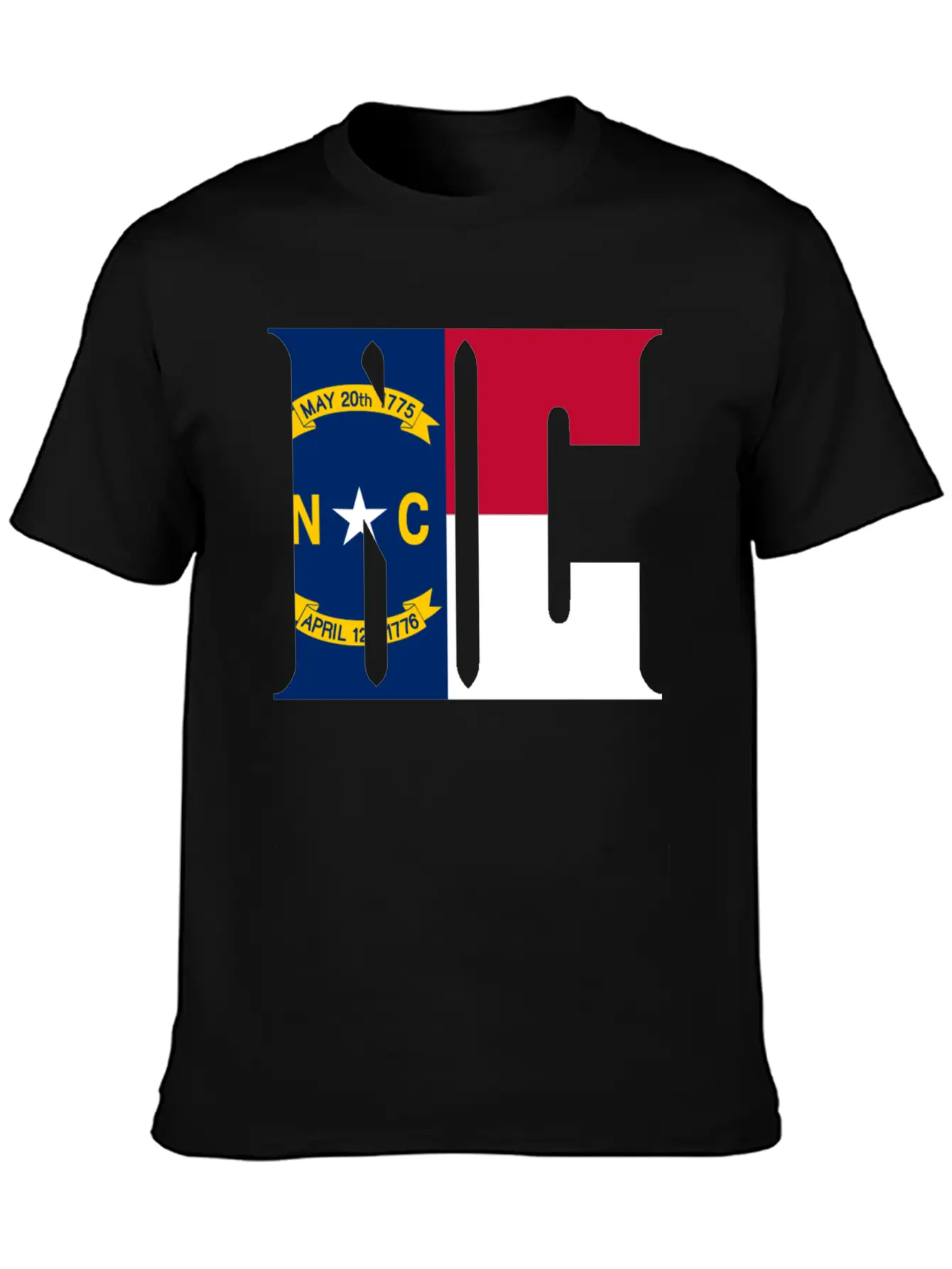 North Carolina Unisex Short Sleeve Soft Cotton T-Shirt – Casual Everyday Wear
