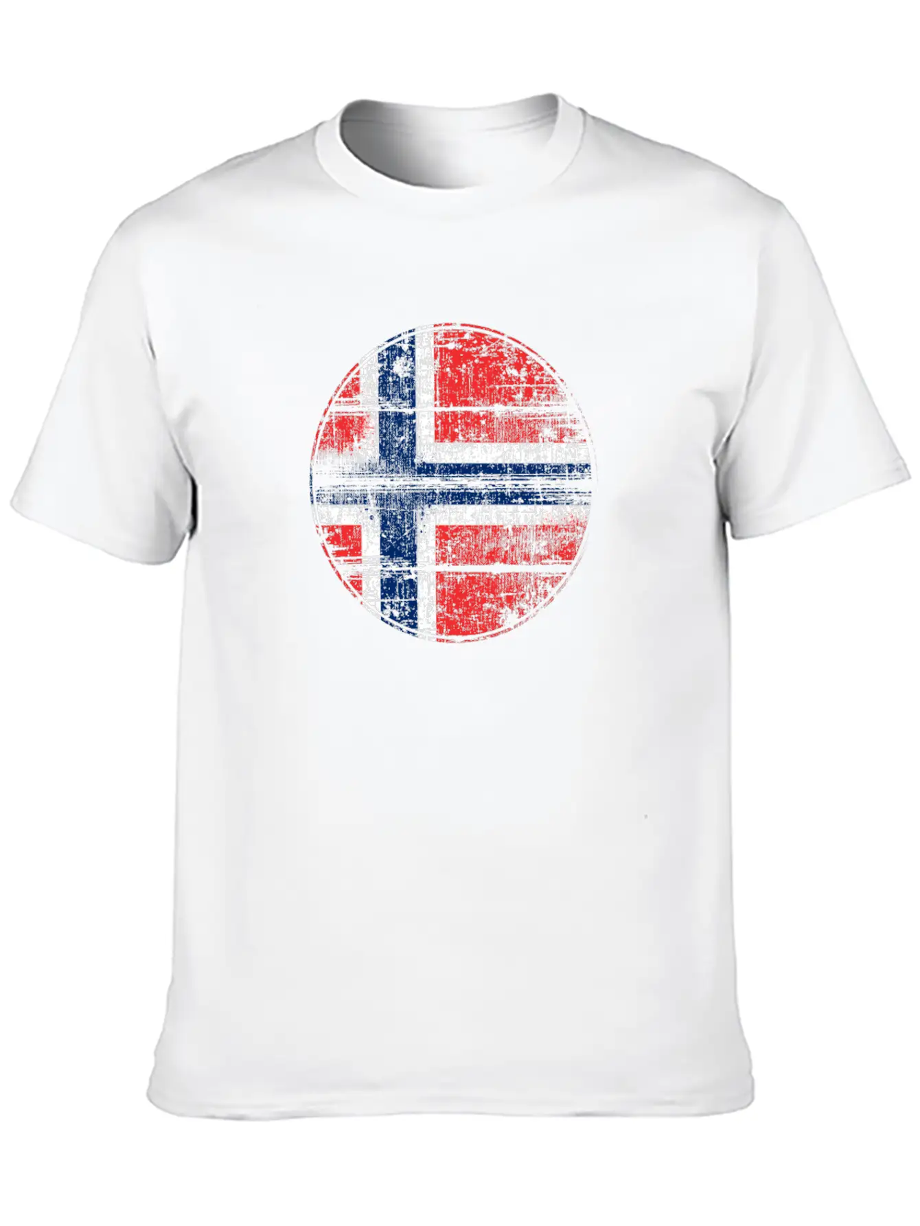 Norway Flag Stylish Everyday T-Shirt – Unisex Basic Cotton Tee