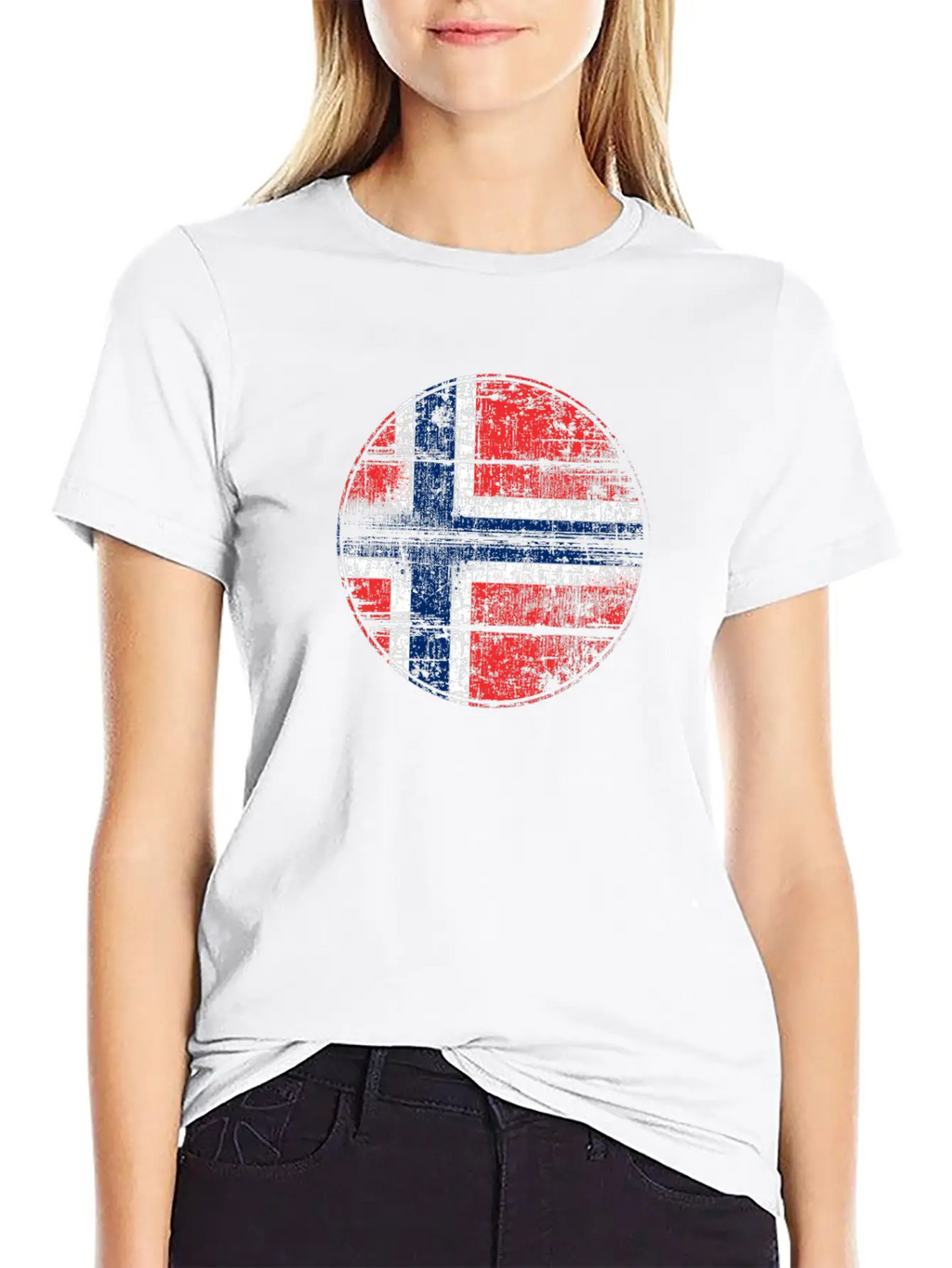 Norway Flag Stylish Everyday T-Shirt – Unisex Basic Cotton Tee