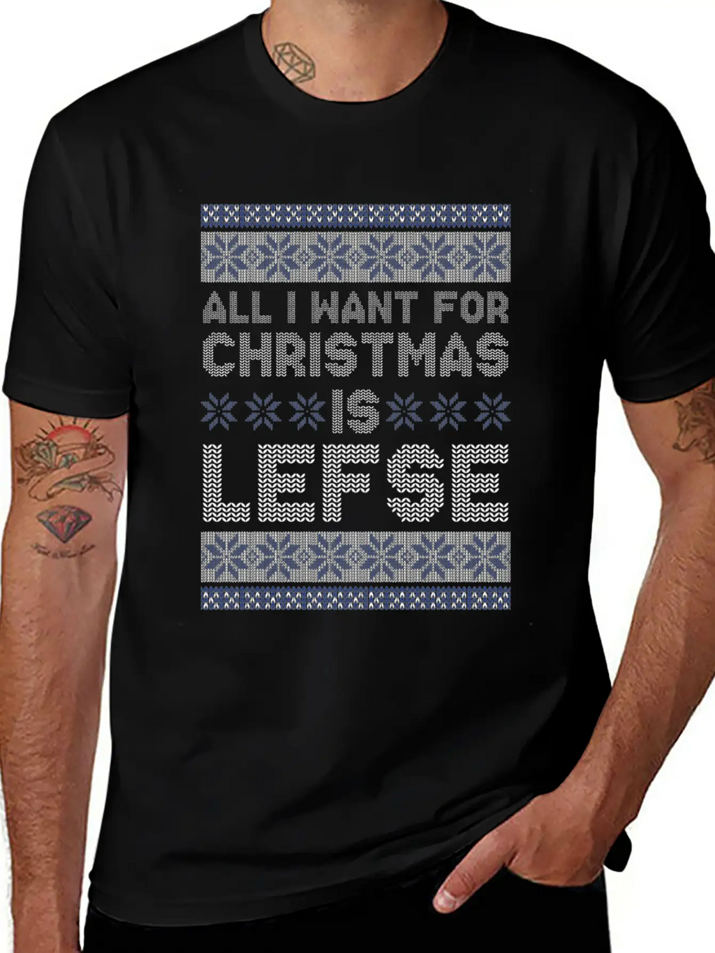 Norway Ugly Christmas Unisex Casual T-Shirt – Clean Design For Daily Comfort