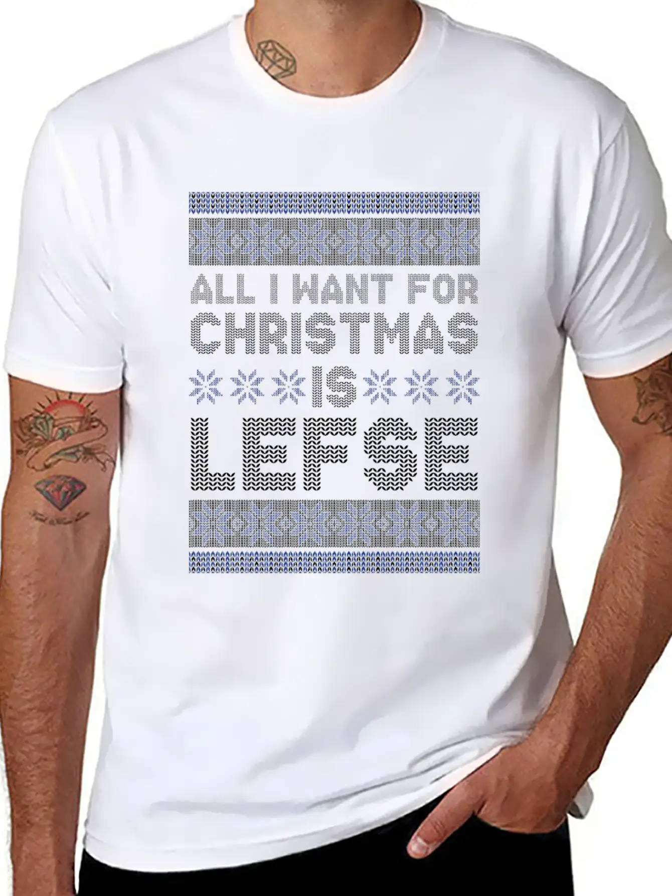 Norway Ugly Christmas Unisex Casual T-Shirt – Clean Design For Daily Comfort