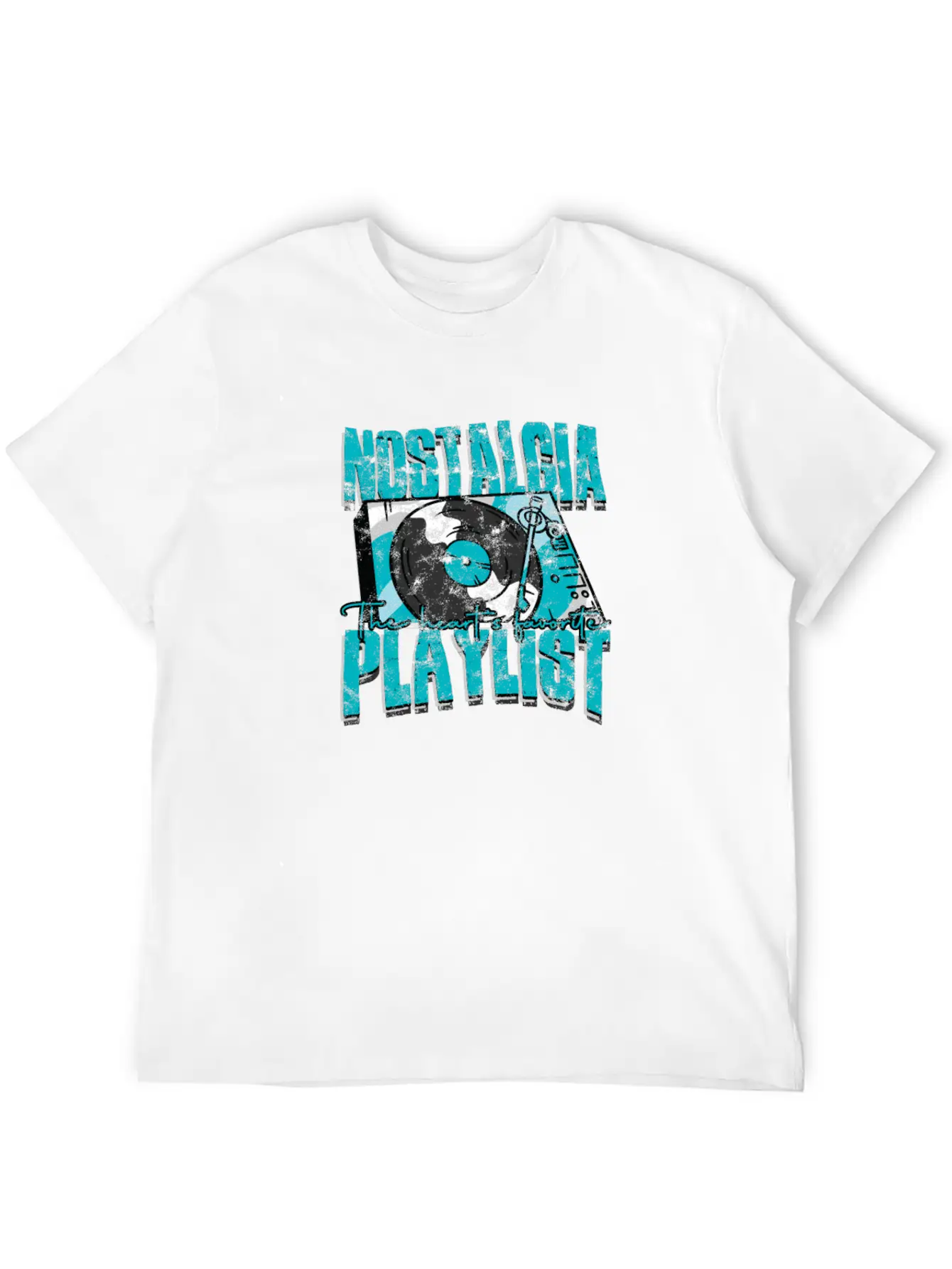 Nostalgia: The Heart's Favorite Playlist - Memory Unisex Casual T-Shirt – Clean Design For Daily Comfort