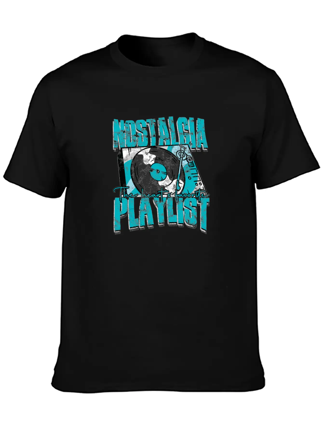 Nostalgia: The Heart's Favorite Playlist - Memory Unisex Casual T-Shirt – Clean Design For Daily Comfort