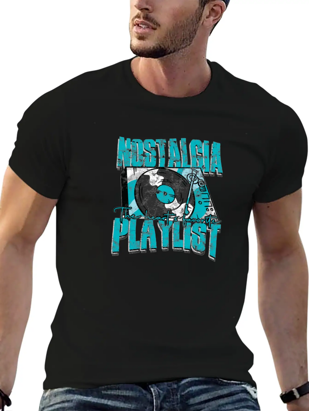 Nostalgia: The Heart's Favorite Playlist - Memory Unisex Casual T-Shirt – Clean Design For Daily Comfort