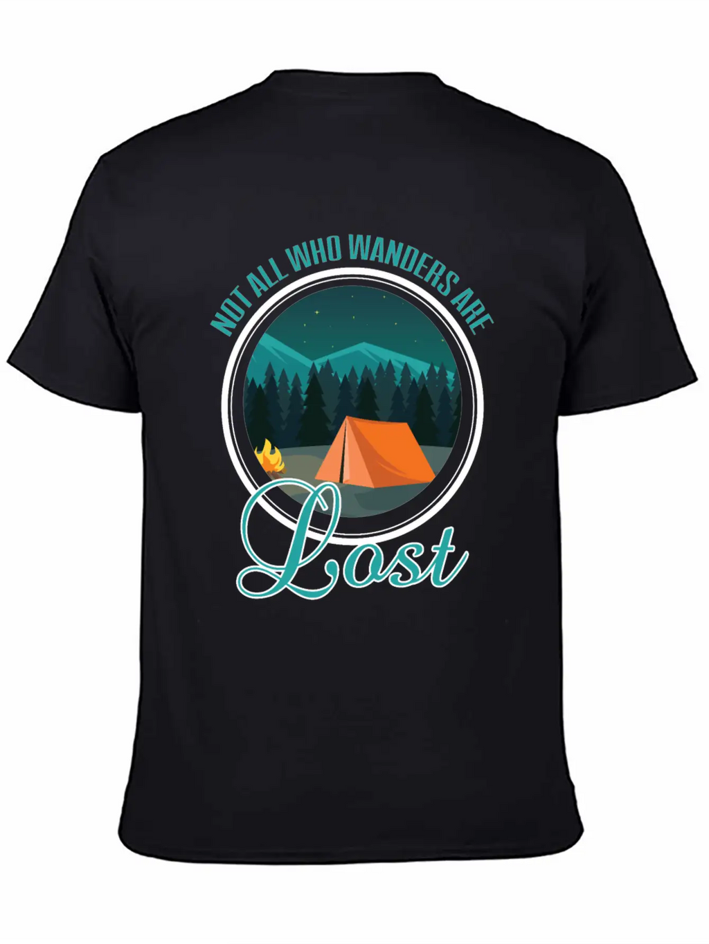 Not All Who Wanders Are Lost Essential Cotton Tee For Daily Outfits – Unisex Style