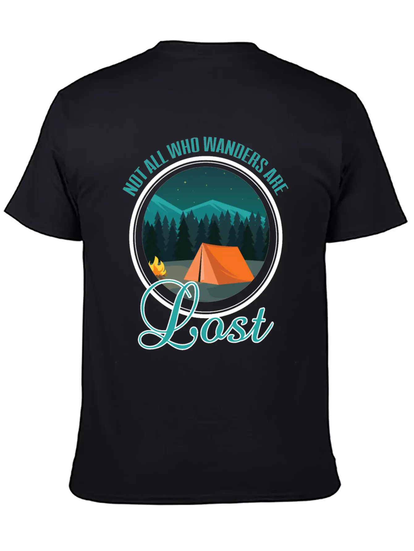 Not All Who Wanders Are Lost Essential Cotton Tee For Daily Outfits – Unisex Style
