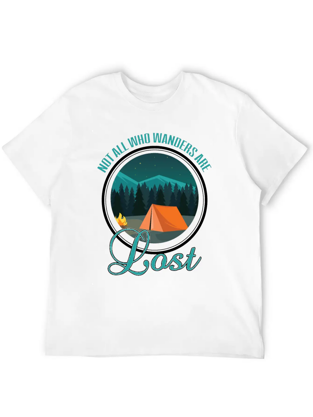 Not All Who Wanders Are Lost Essential Cotton Tee For Daily Outfits – Unisex Style