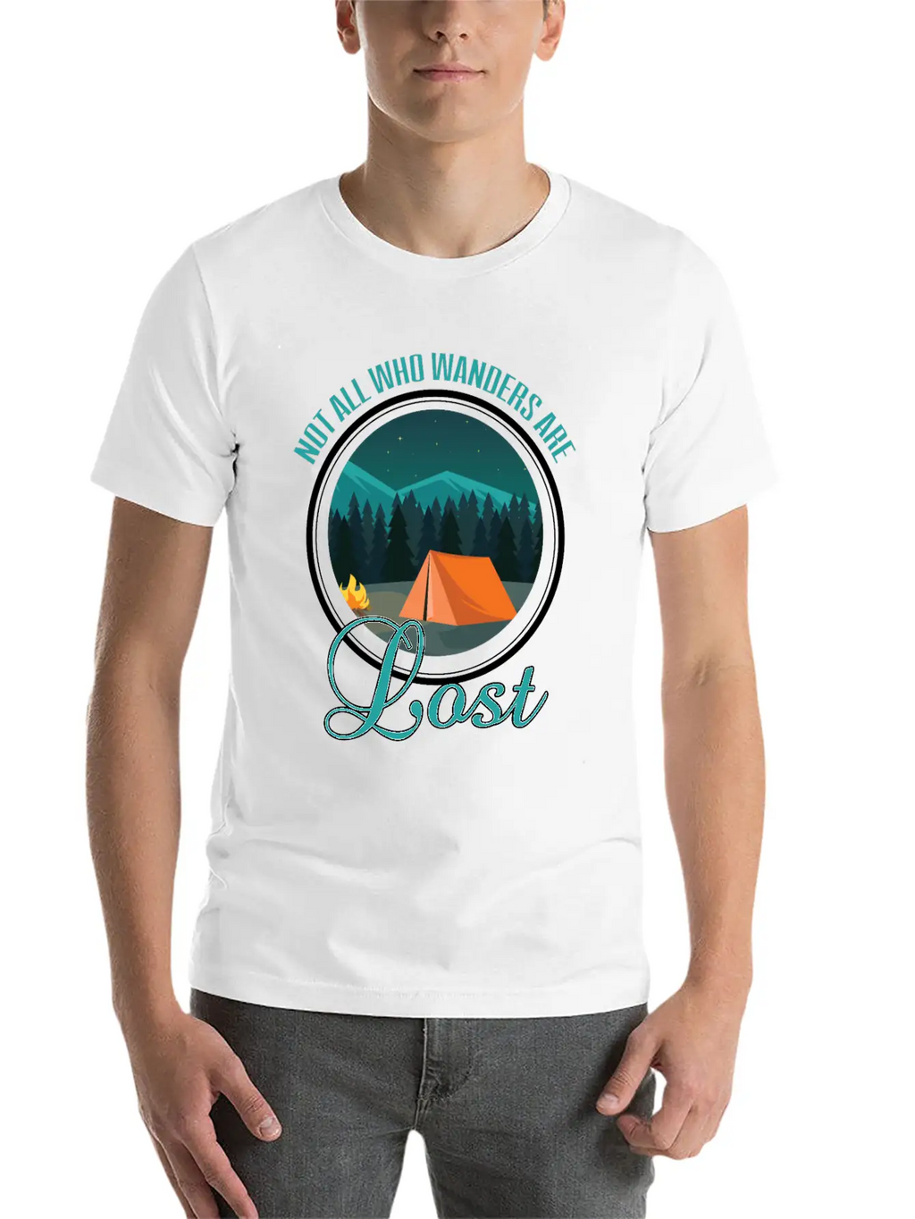 Not All Who Wanders Are Lost Essential Cotton Tee For Daily Outfits – Unisex Style