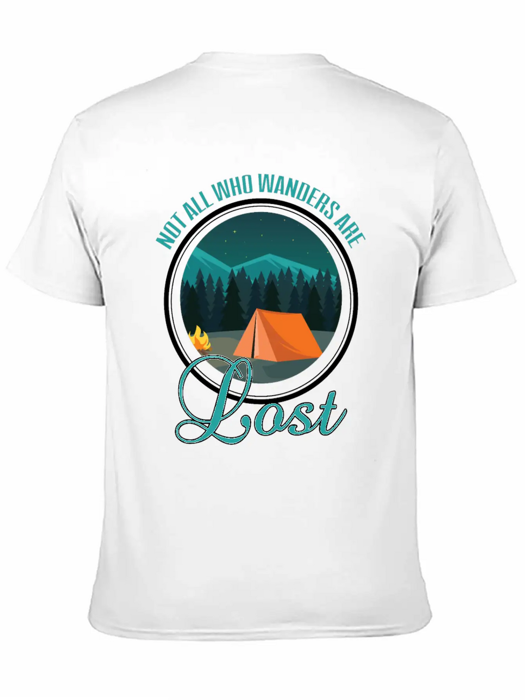 Not All Who Wanders Are Lost Essential Cotton Tee For Daily Outfits – Unisex Style