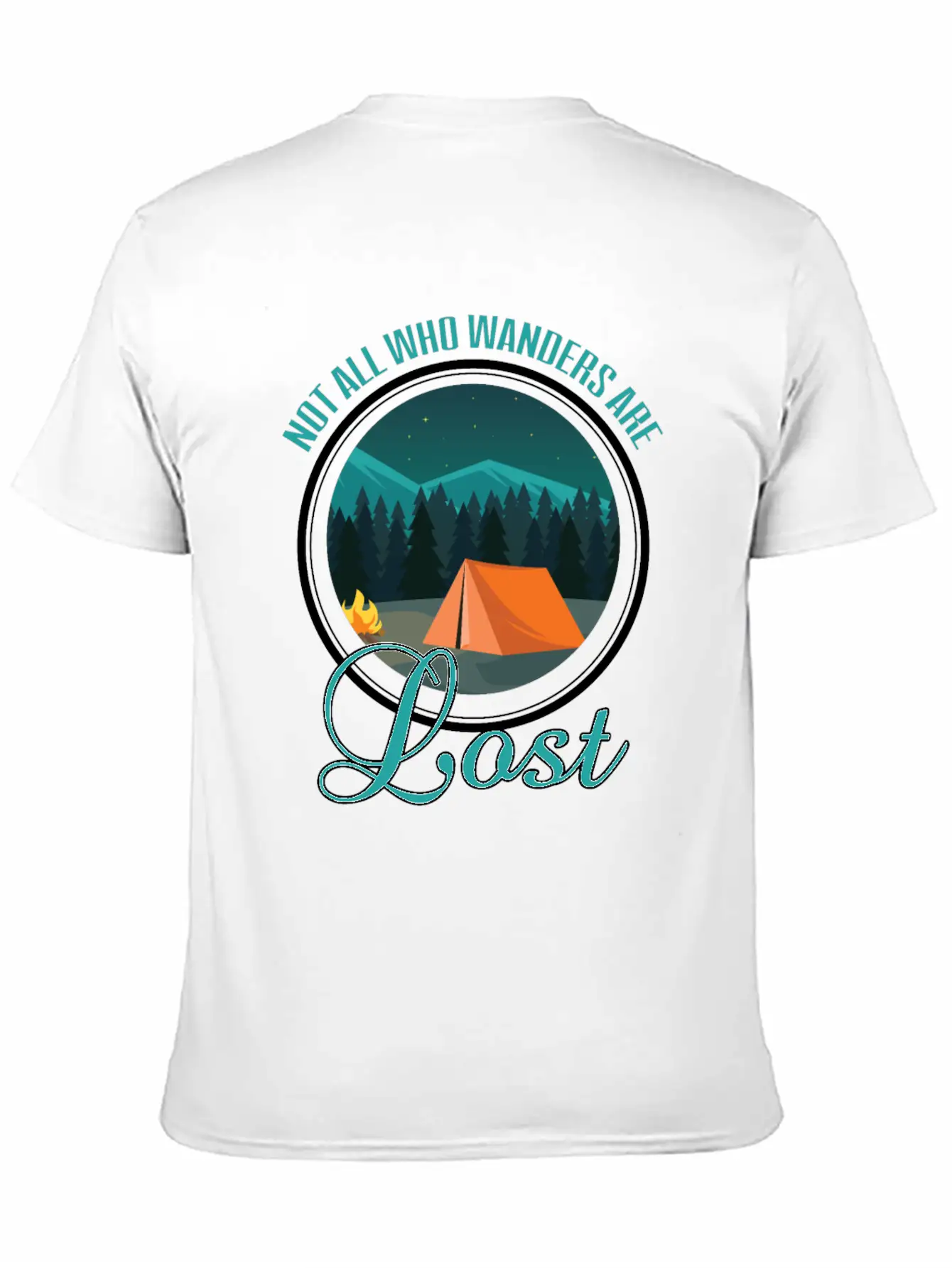 Not All Who Wanders Are Lost Essential Cotton Tee For Daily Outfits – Unisex Style