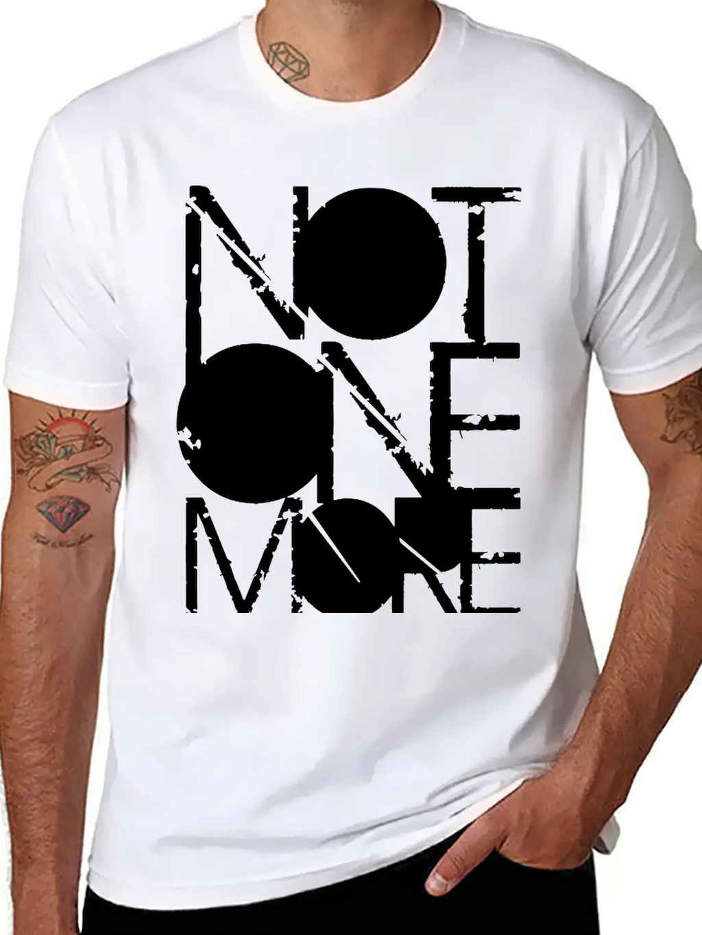 Not One More - End Gun Violence Unisex Short Sleeve Soft Cotton T-Shirt – Casual Everyday Wear