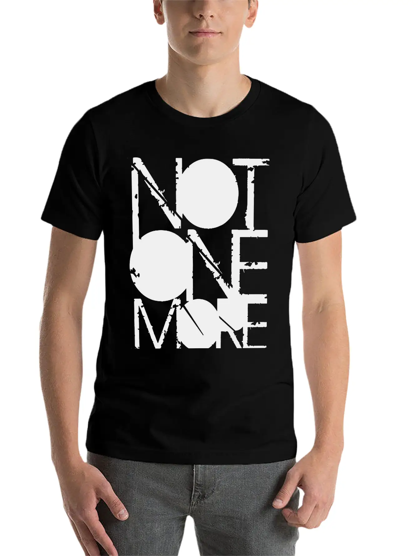 Not One More - End Gun Violence Unisex Short Sleeve Soft Cotton T-Shirt – Casual Everyday Wear