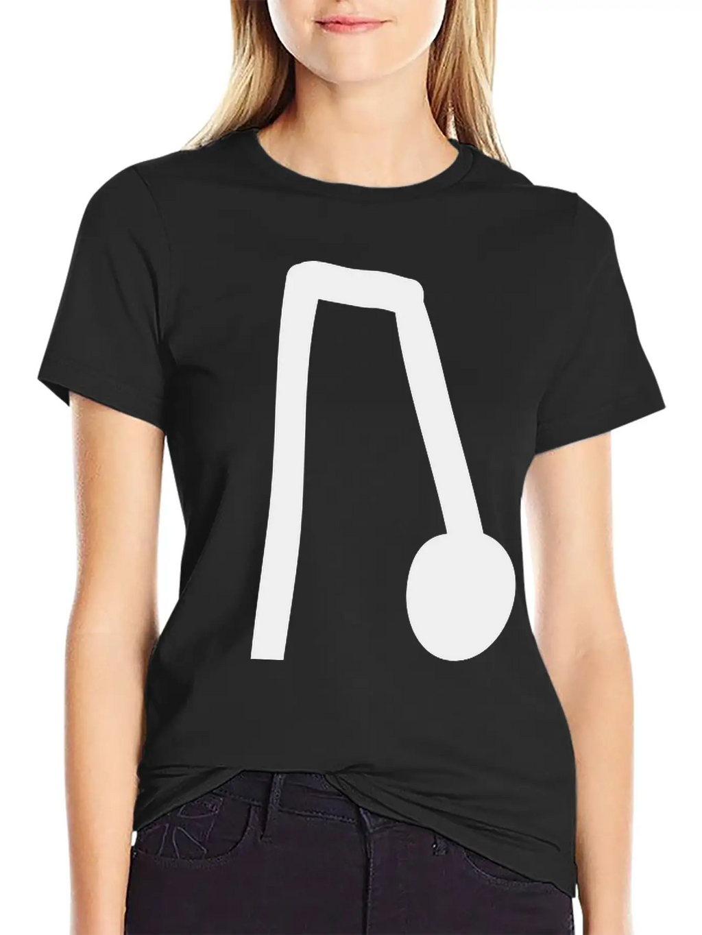 Note Unisex Short Sleeve Soft Cotton T-Shirt – Casual Everyday Wear