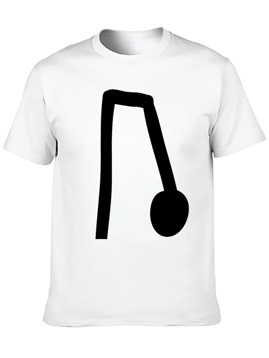 Note Unisex Short Sleeve Soft Cotton T-Shirt – Casual Everyday Wear