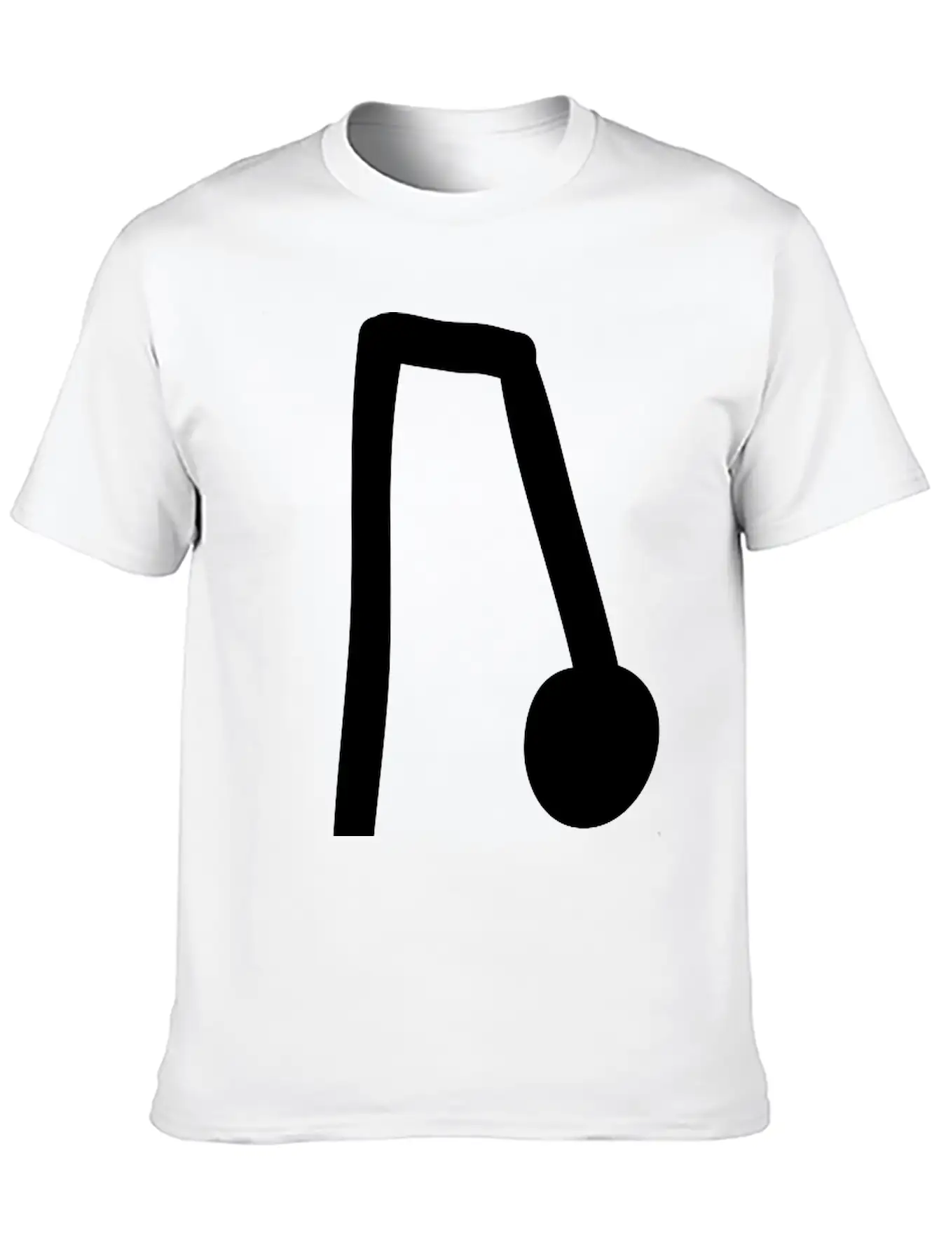 Note Unisex Short Sleeve Soft Cotton T-Shirt – Casual Everyday Wear