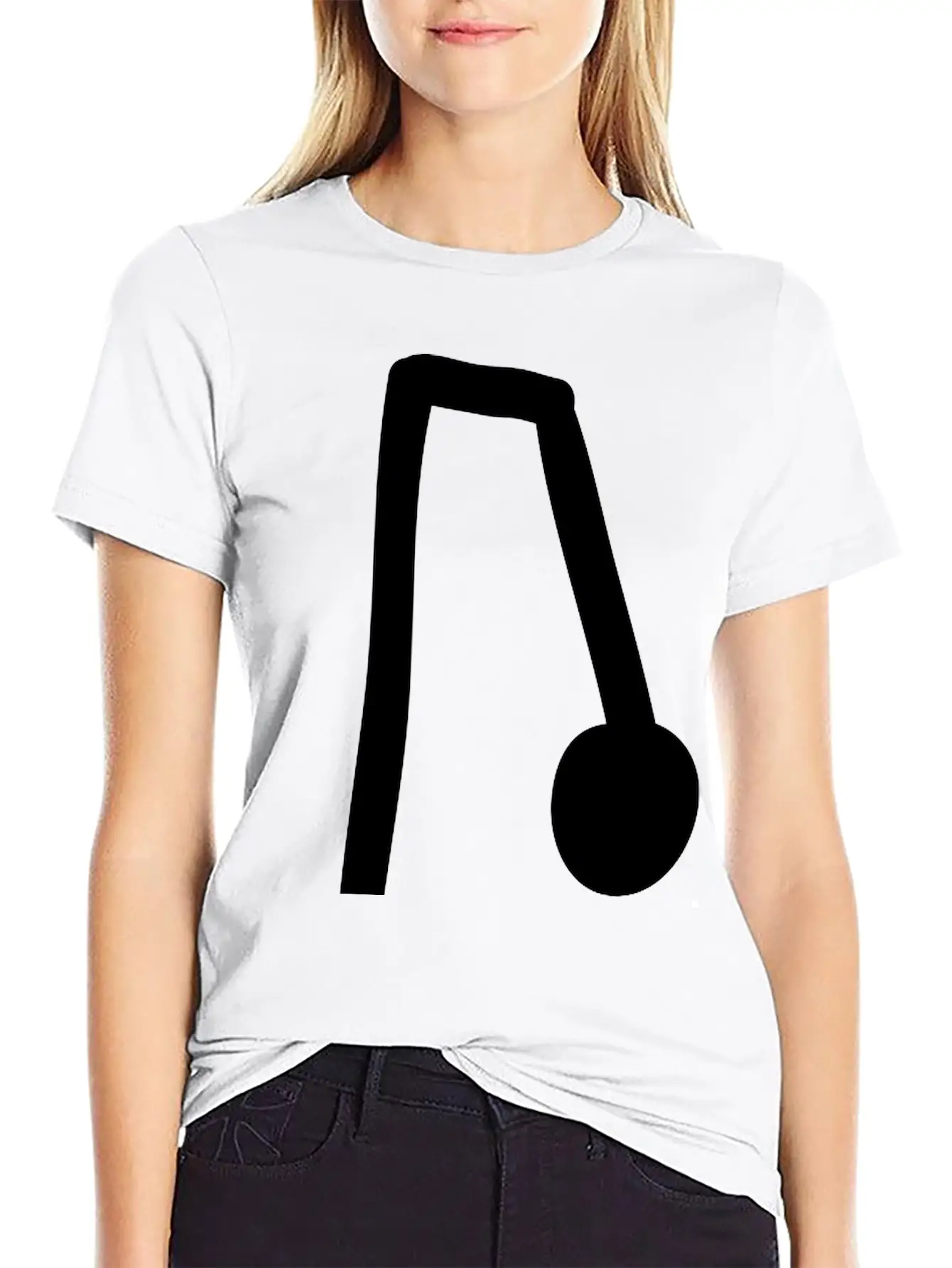 Note Unisex Short Sleeve Soft Cotton T-Shirt – Casual Everyday Wear