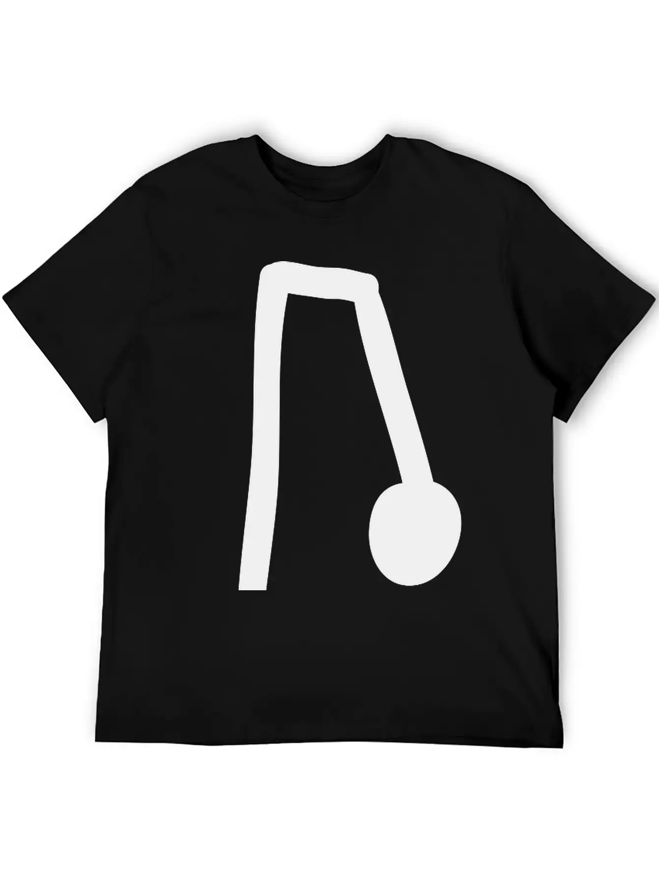 Note Unisex Short Sleeve Soft Cotton T-Shirt – Casual Everyday Wear