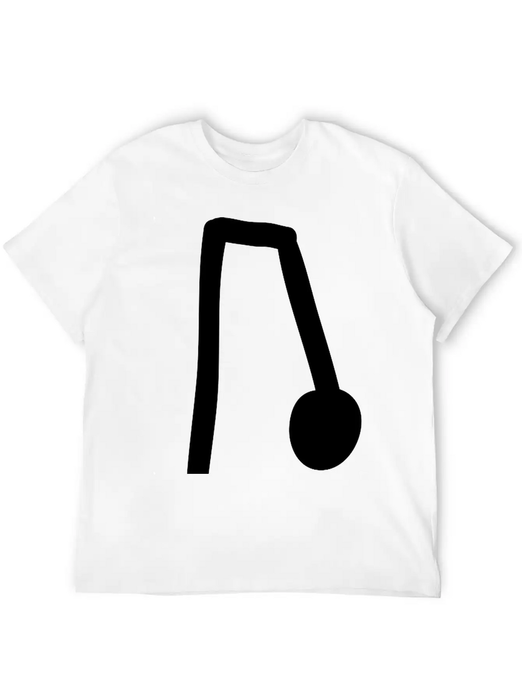 Note Unisex Short Sleeve Soft Cotton T-Shirt – Casual Everyday Wear
