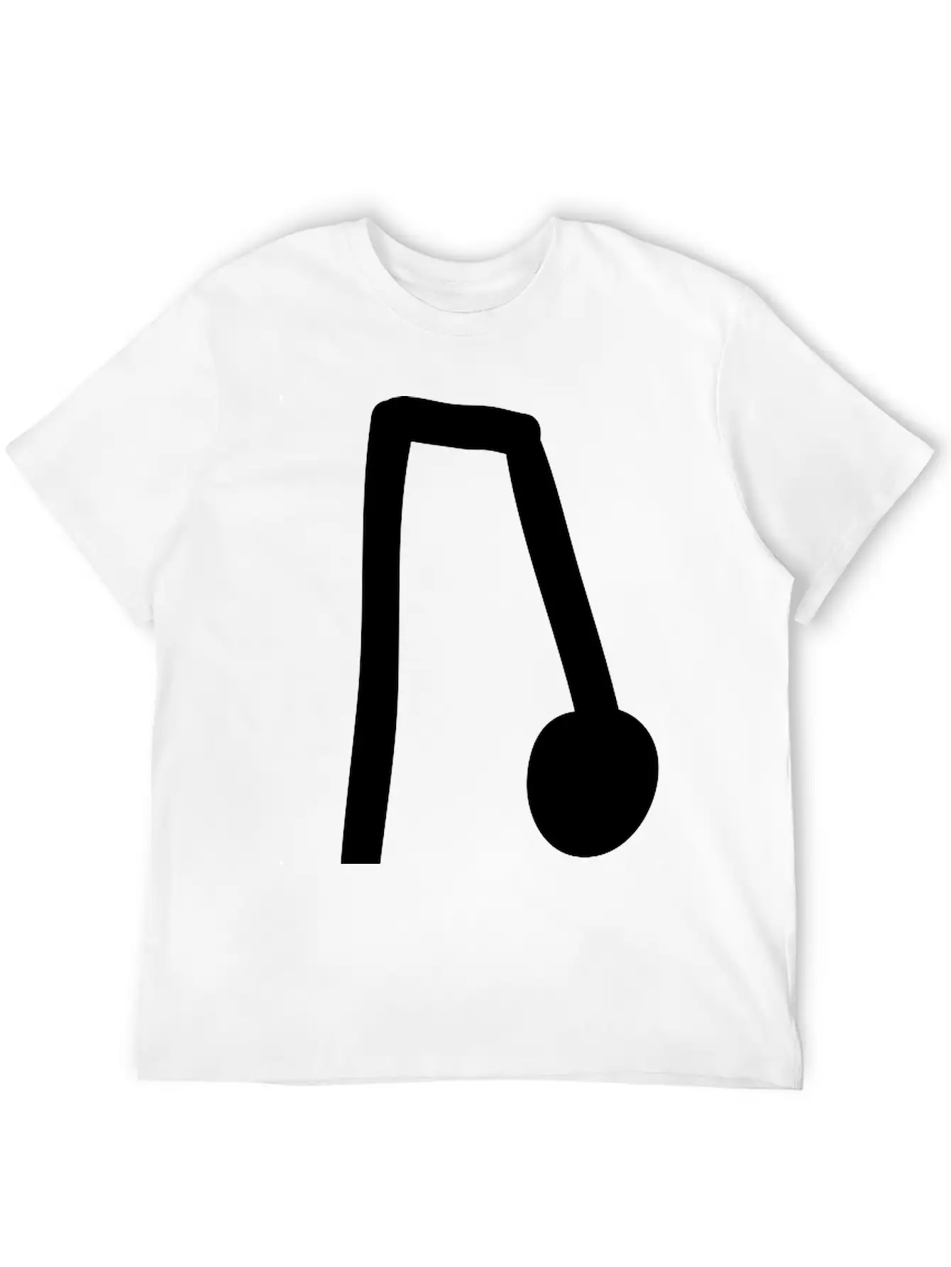 Note Unisex Short Sleeve Soft Cotton T-Shirt – Casual Everyday Wear