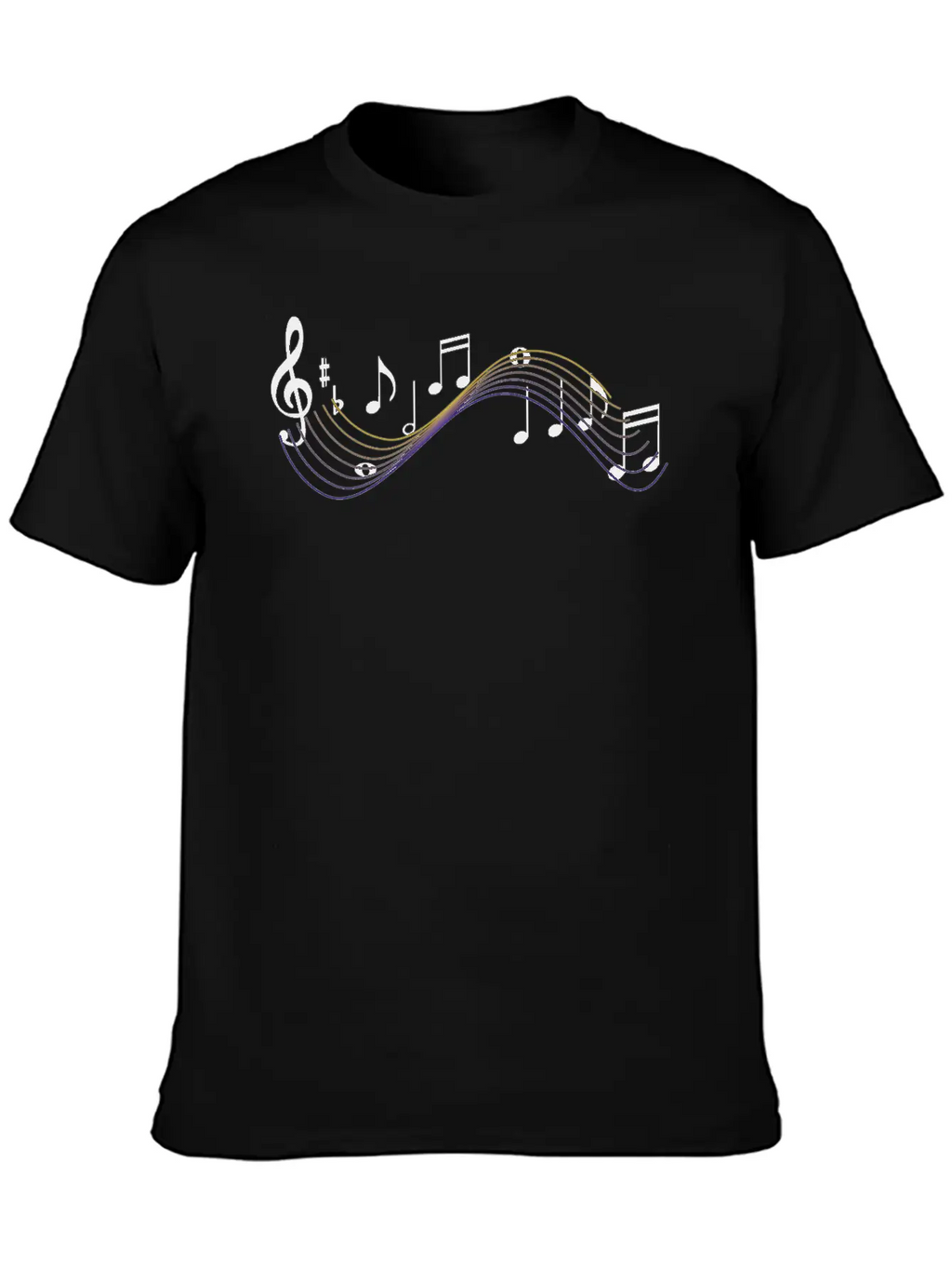 Notes Breathable Soft Cotton T-Shirt – Timeless Casual Look
