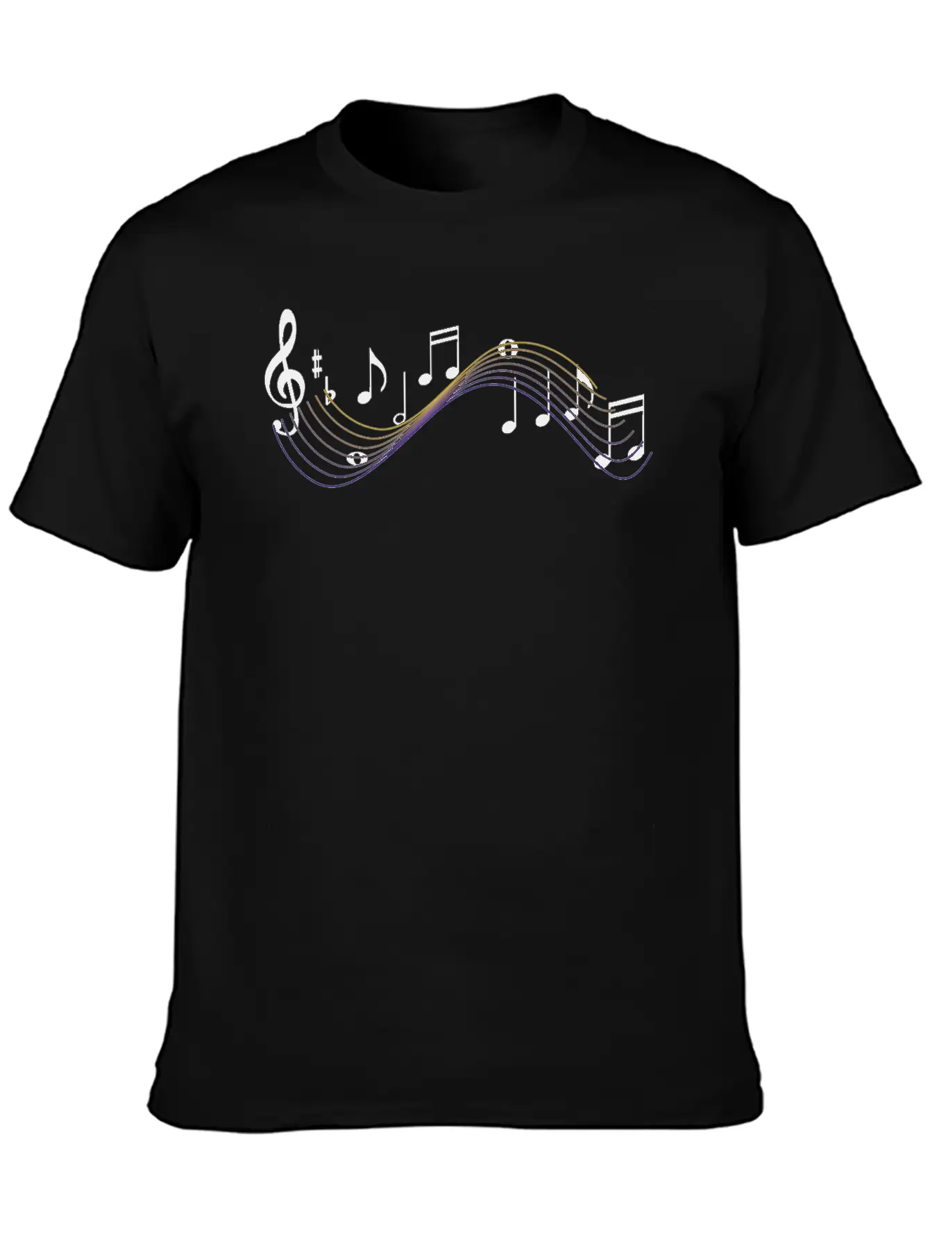 Notes Breathable Soft Cotton T-Shirt – Timeless Casual Look