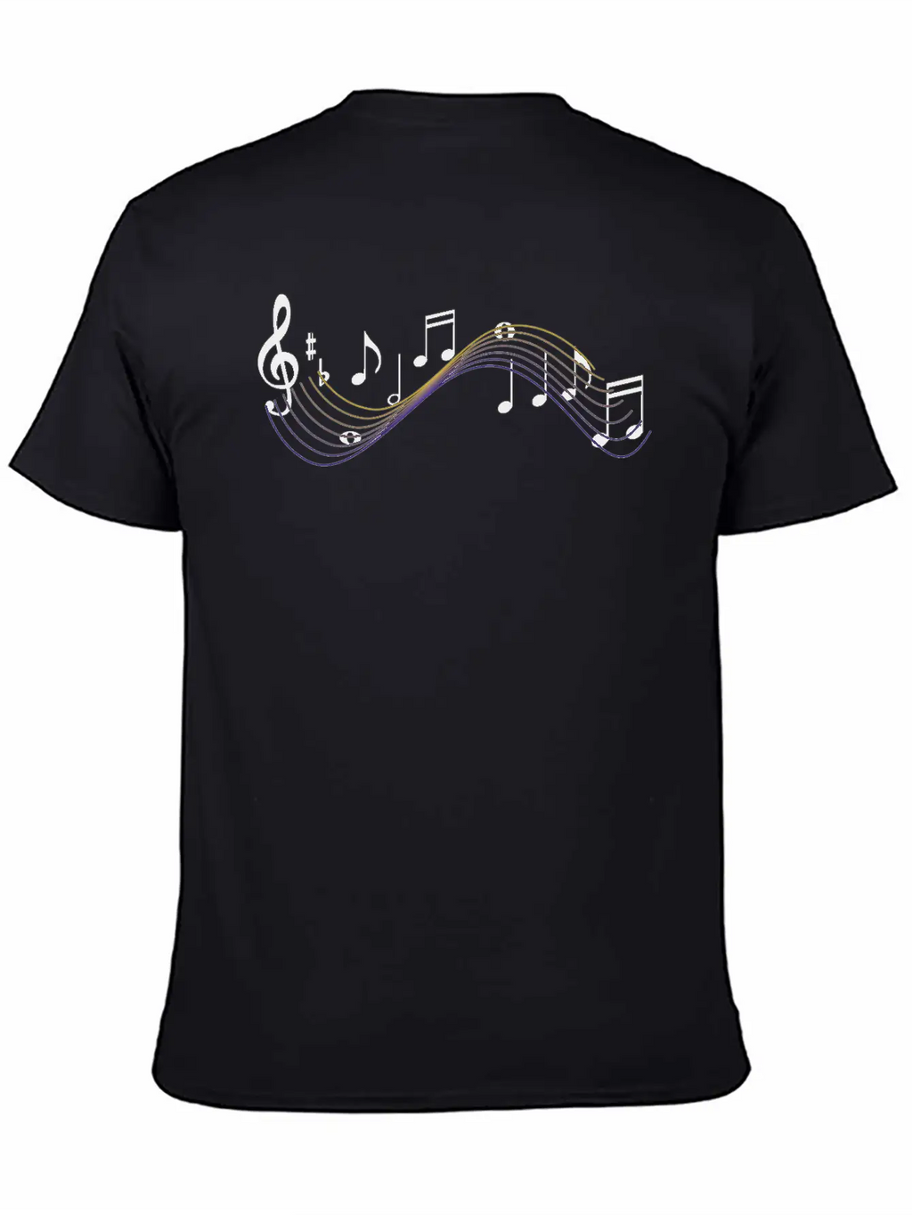 Notes Breathable Soft Cotton T-Shirt – Timeless Casual Look