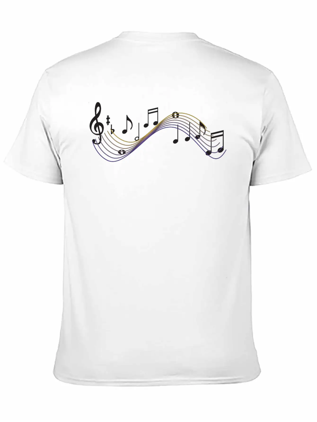 Notes Breathable Soft Cotton T-Shirt – Timeless Casual Look