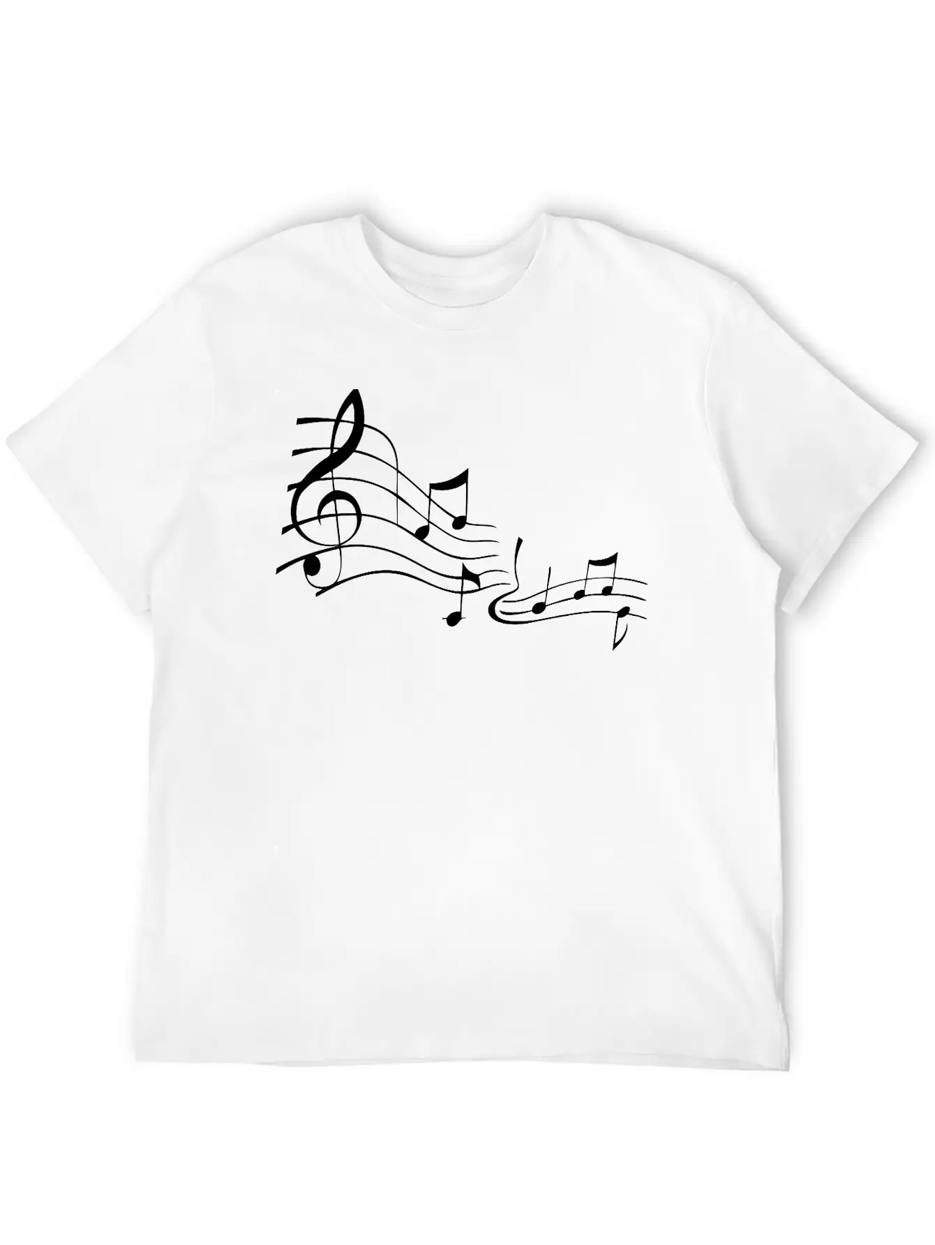 Notes Unisex Short Sleeve Soft Cotton T-Shirt – Casual Everyday Wear