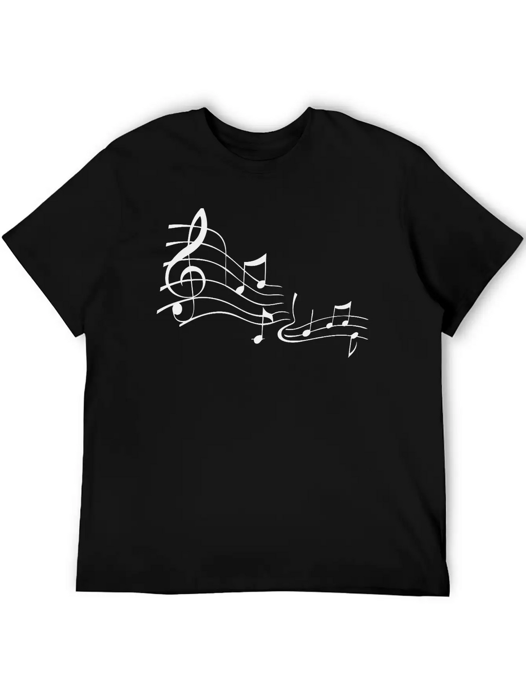 Notes Unisex Short Sleeve Soft Cotton T-Shirt – Casual Everyday Wear