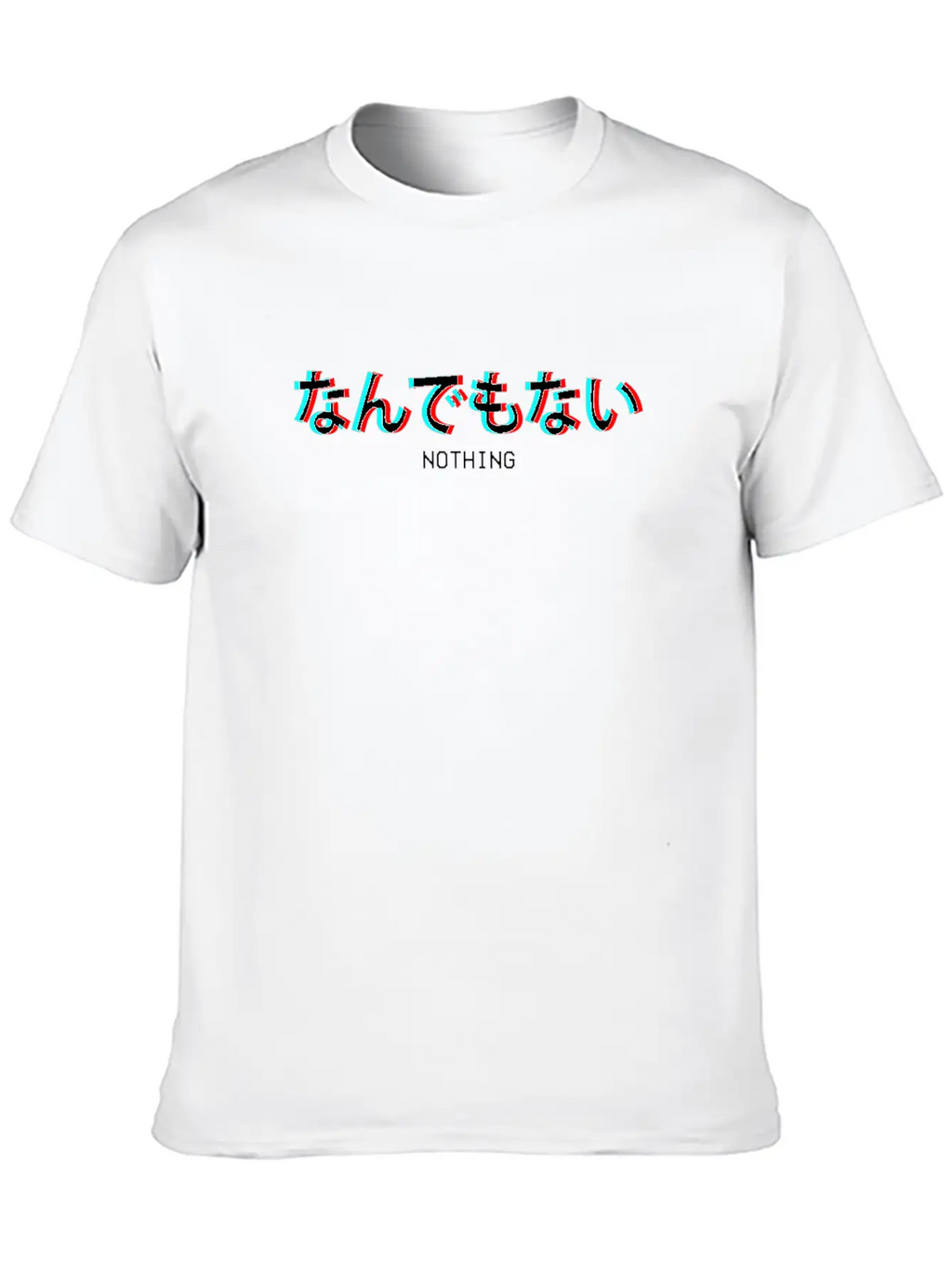 Nothing Japanese Vaporwave Aesthetic Gift Breathable Soft Cotton T-Shirt – Timeless Casual Look