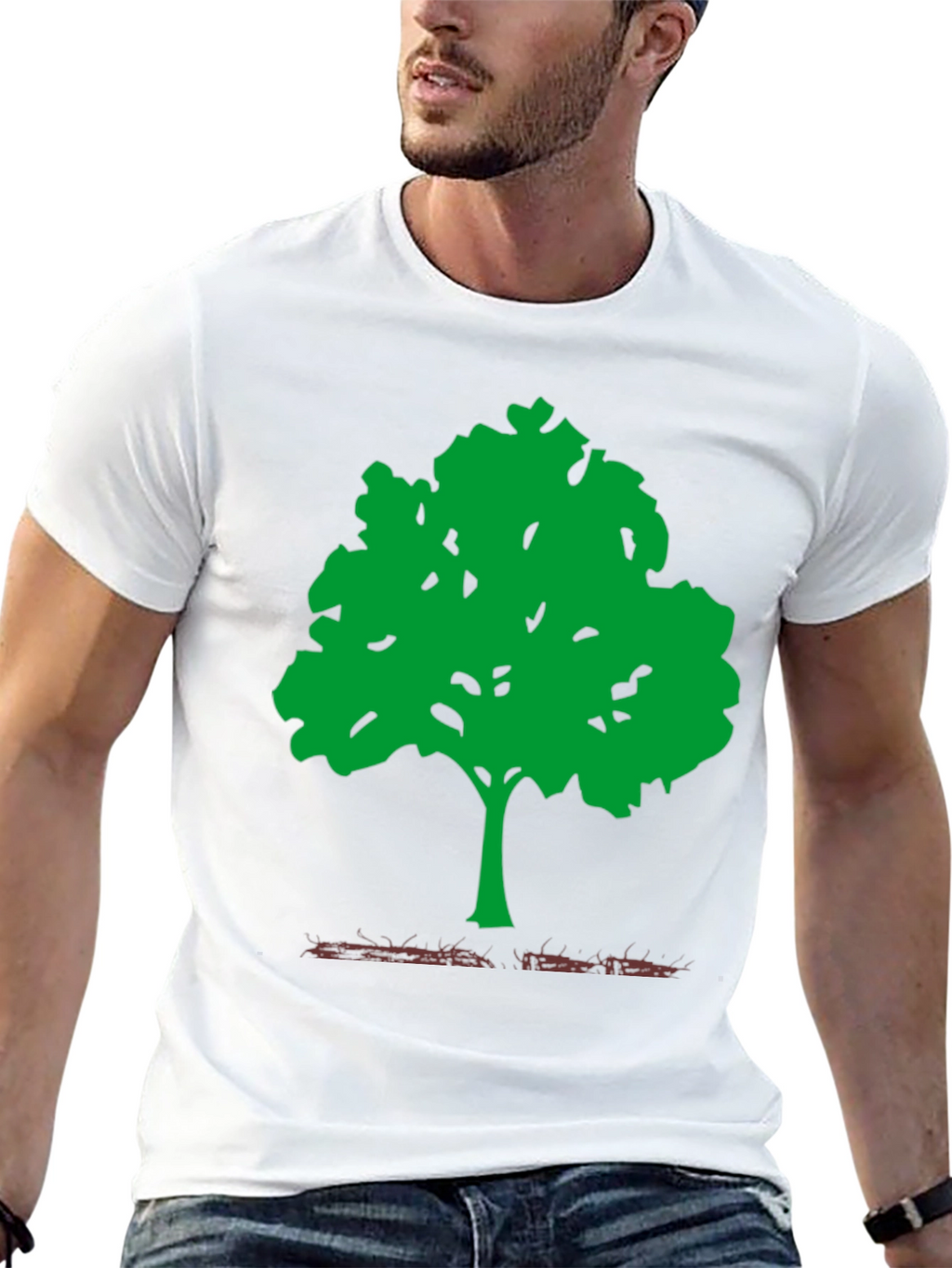 Green Tree Graphic T-Shirt - Nature Lover Tee