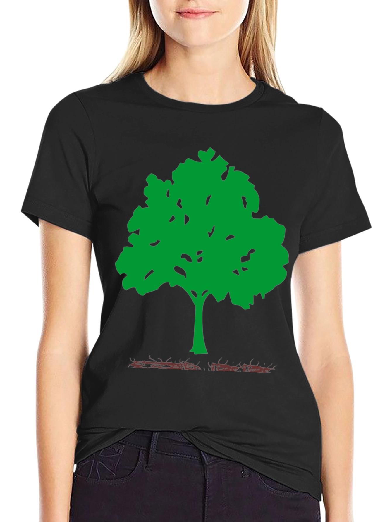 Green Tree Graphic T-Shirt - Nature Lover Tee
