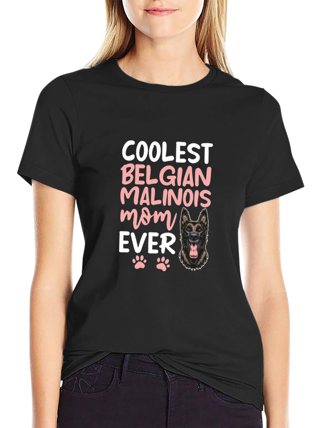 Coolest Belgian Malinois Mom Ever T-Shirt